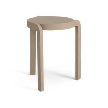 Spin 吧台凳 H44cm - 白蜡木_肉豆蔻色 - Swedese