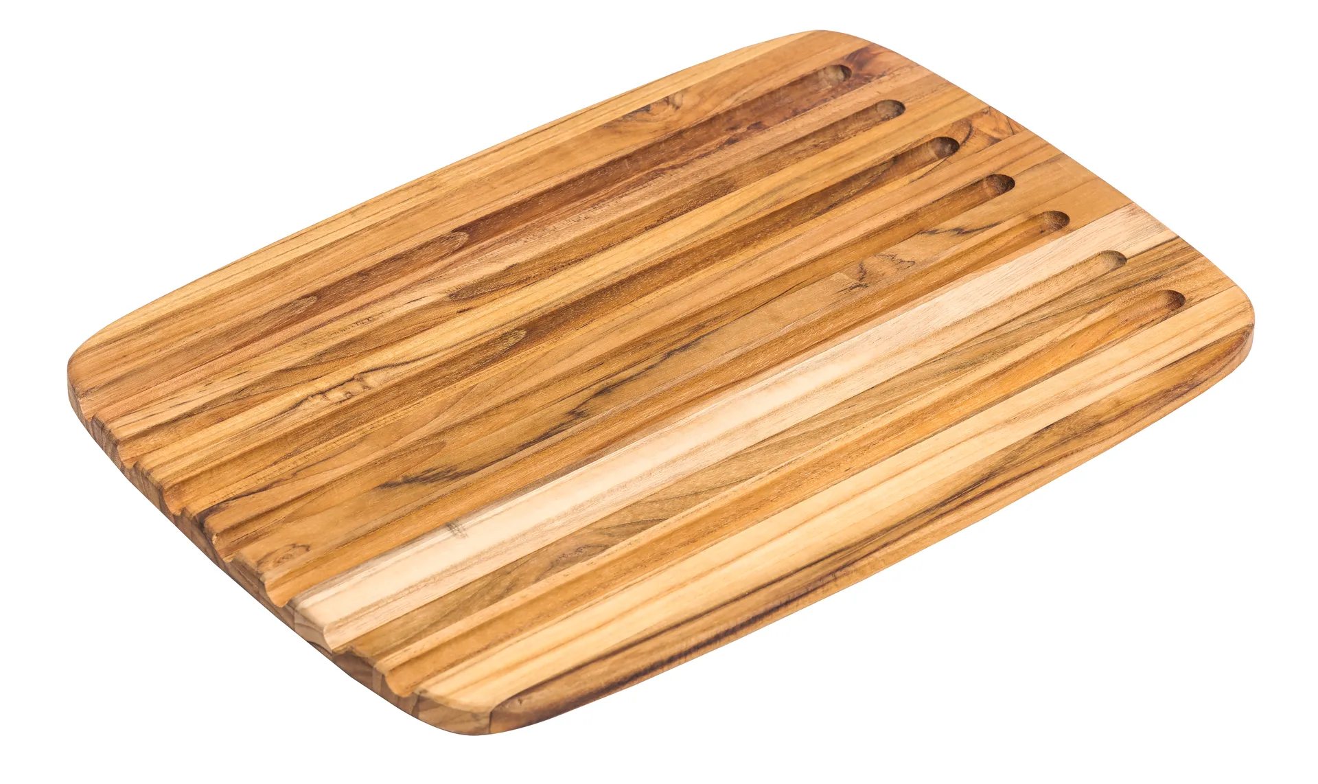 Essential Bread实木面包切片砧板409, 棕色 Teakhaus