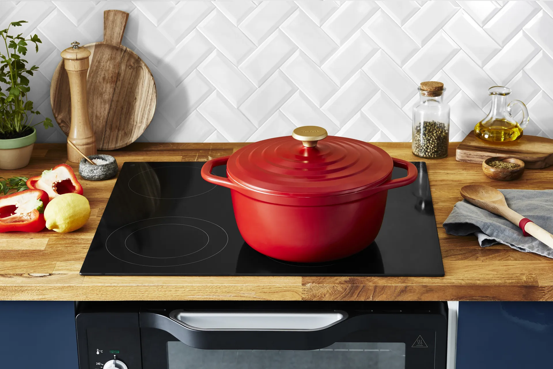 Air 锅 4.7升, 红色 Tefal