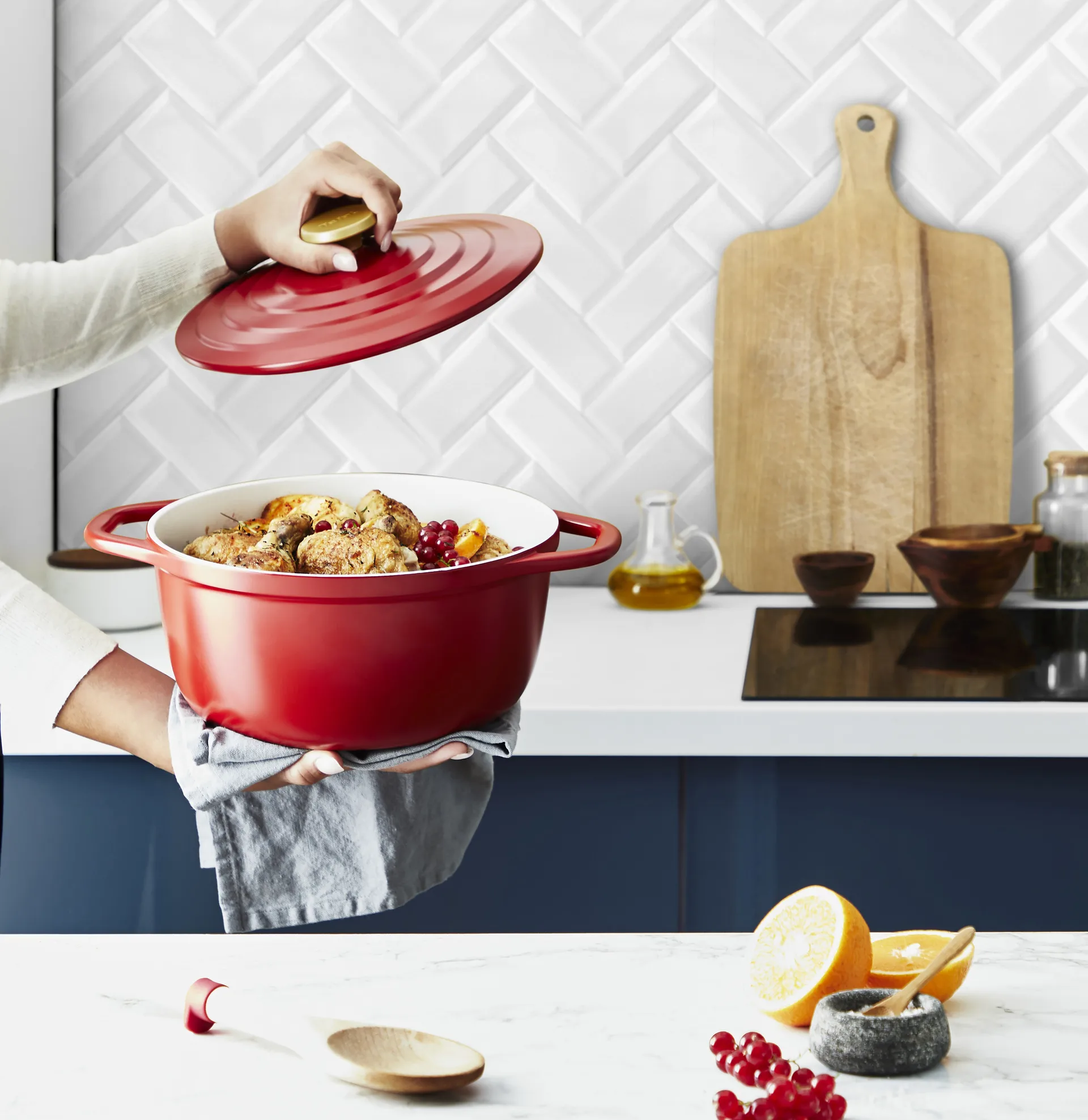 Air 锅 4.7升, 红色 Tefal