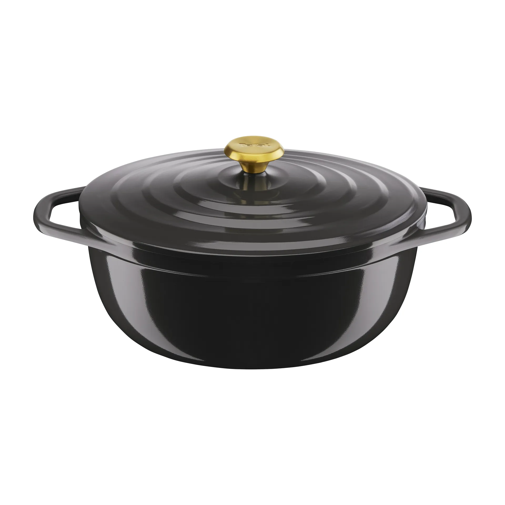 Air 椭圆形锅 5.7升, 灰色 Tefal