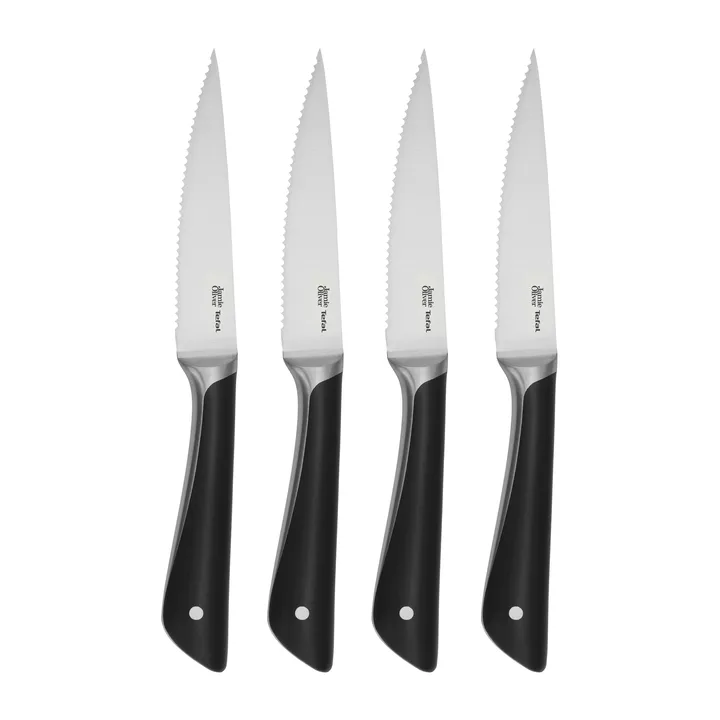 Jamie Oliver 牛排刀 4件 - 不锈钢 - Tefal
