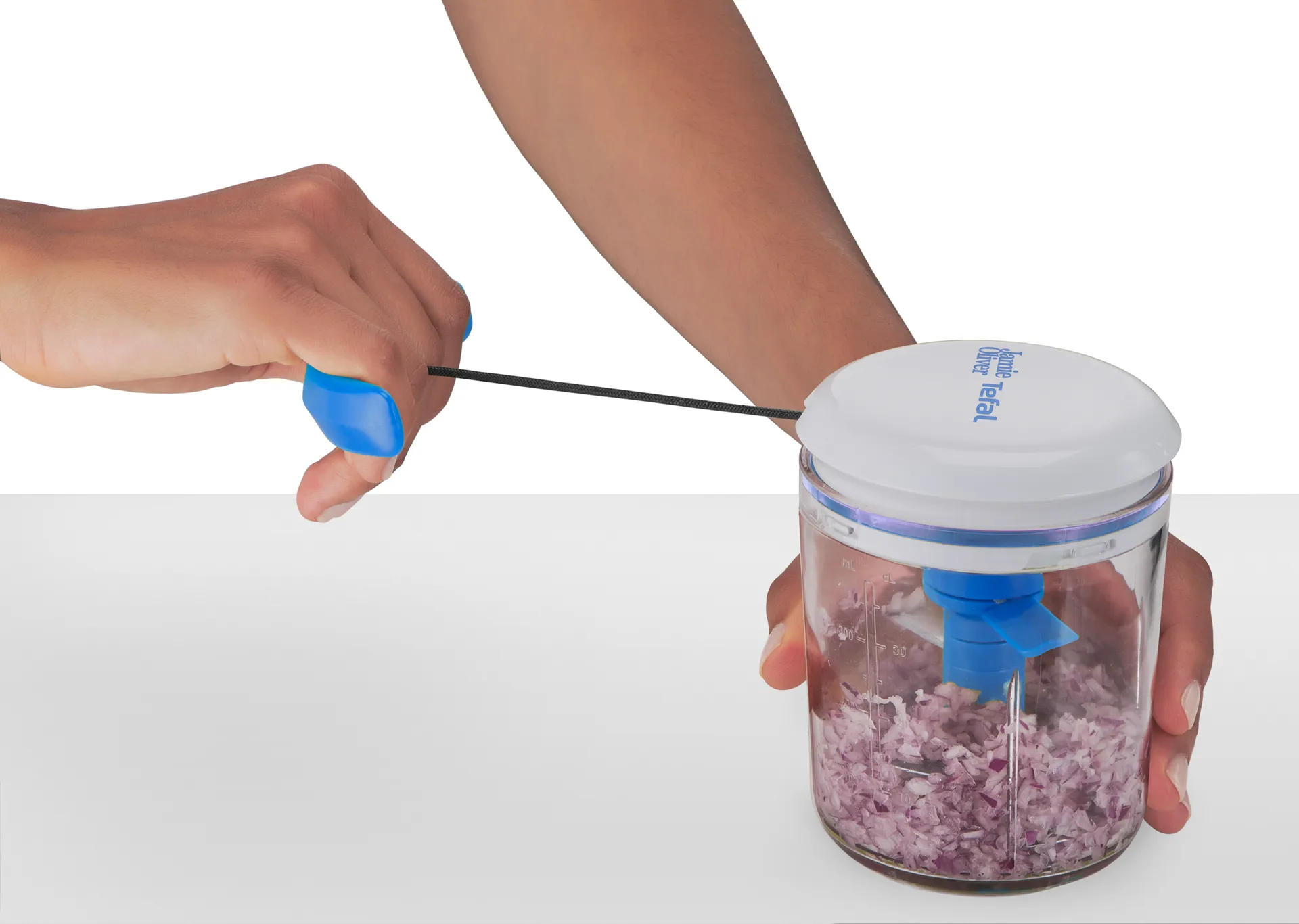 Jamie Oliver Chop & Shaker, 蓝色 Tefal