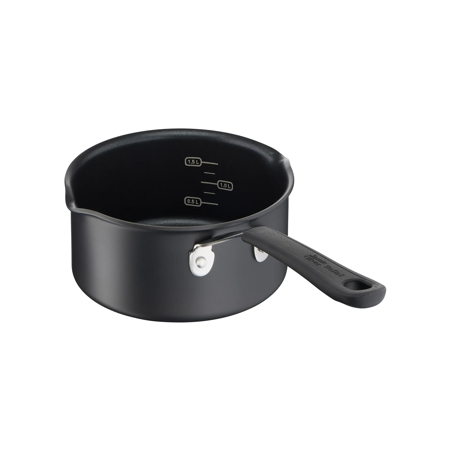 Jamie Oliver Quick & Easy 硬质阳极氧化酱汁锅, 2.1L Tefal