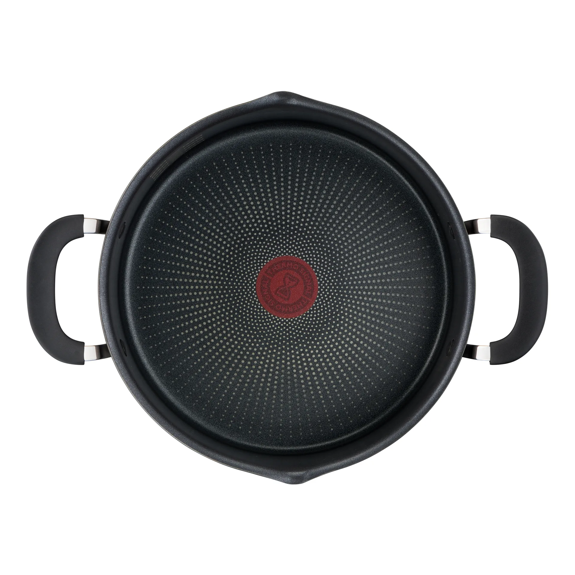 Jamie Oliver Quick & Easy 硬质阳极氧化砂锅, 3L Tefal