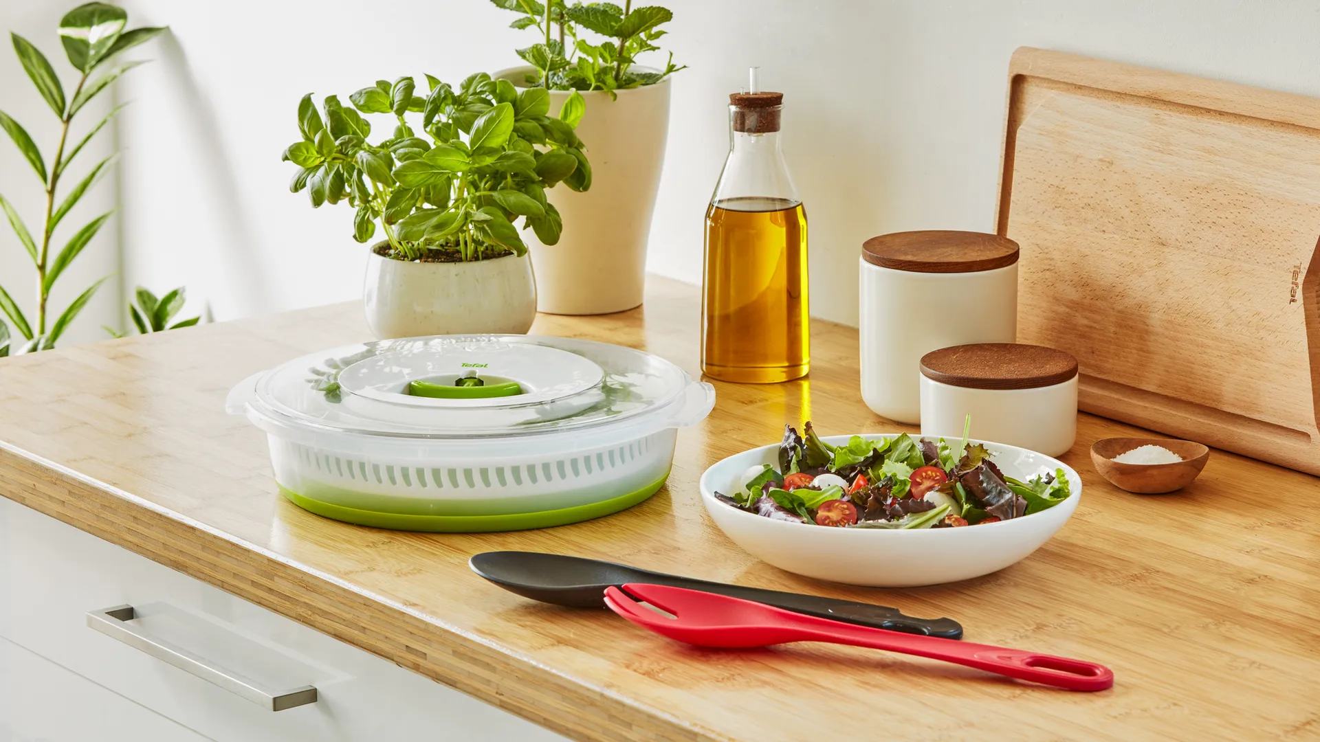 Tefal 可折叠沙拉脱水器, 4L Tefal