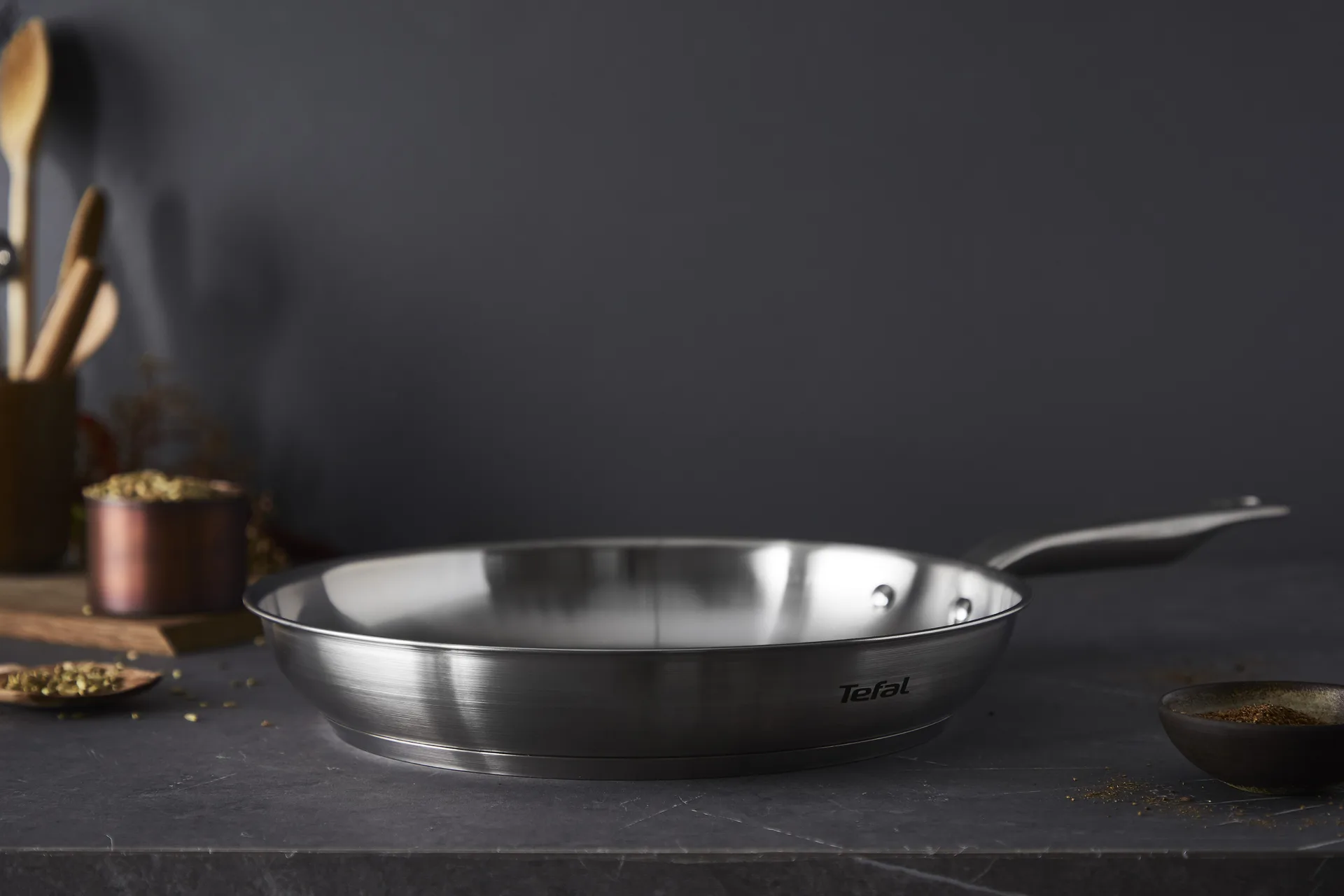 Virtuoso 不锈钢煎锅, 28cm Tefal