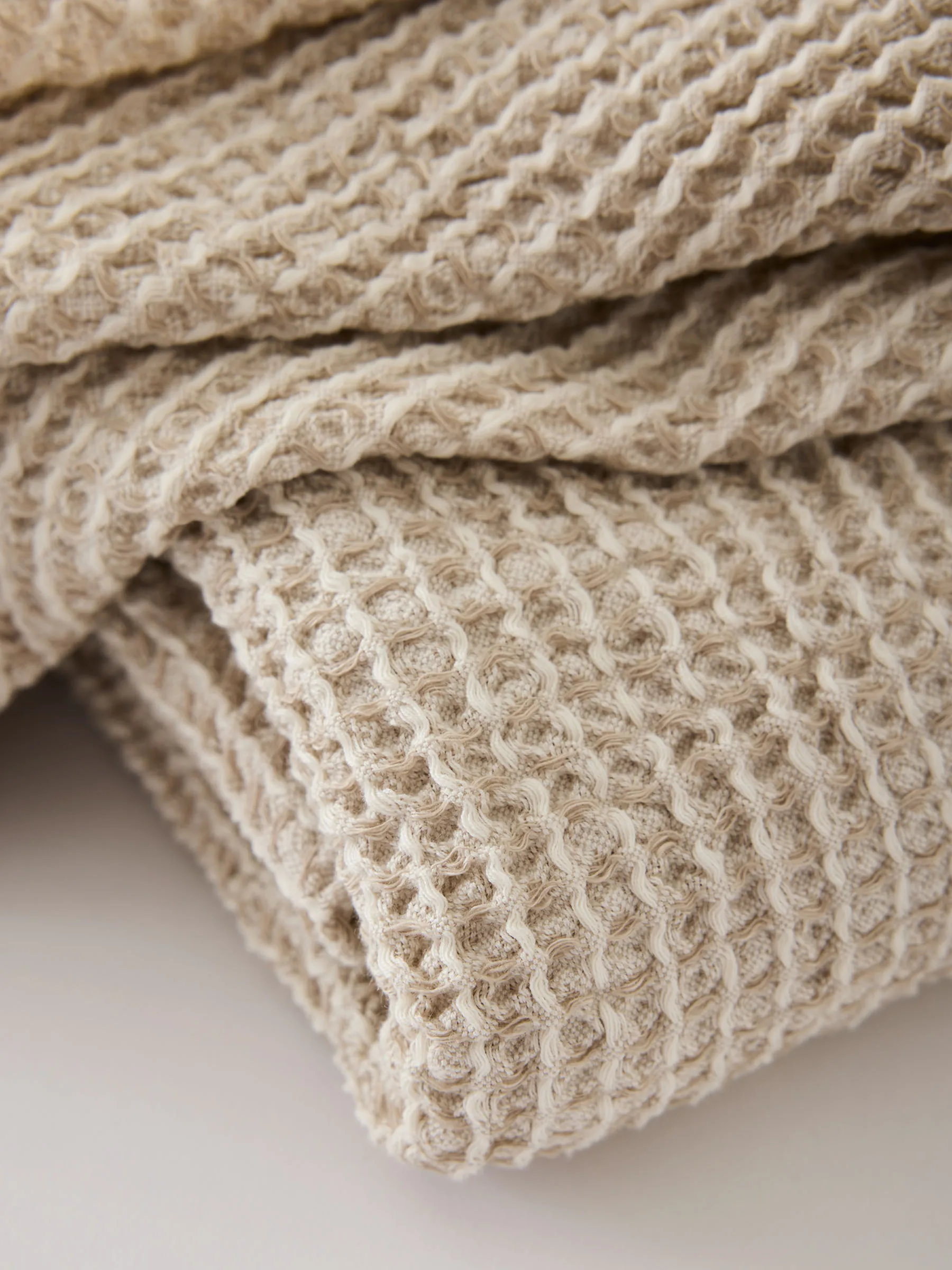 Alva 毛巾 50x70 cm, 米色 Tell Me More