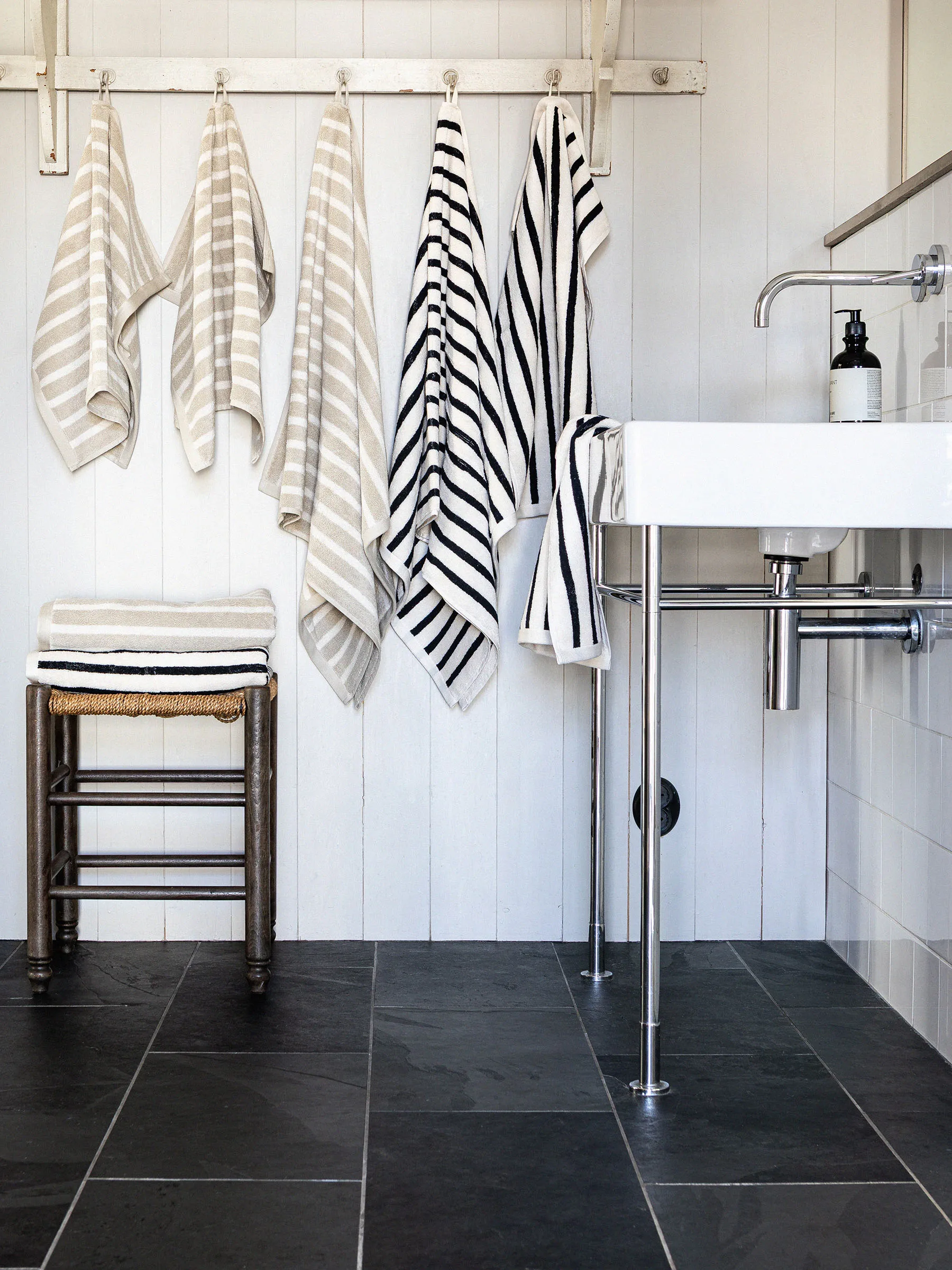 Bonnie 浴巾 70x140 cm, 米色 Tell Me More