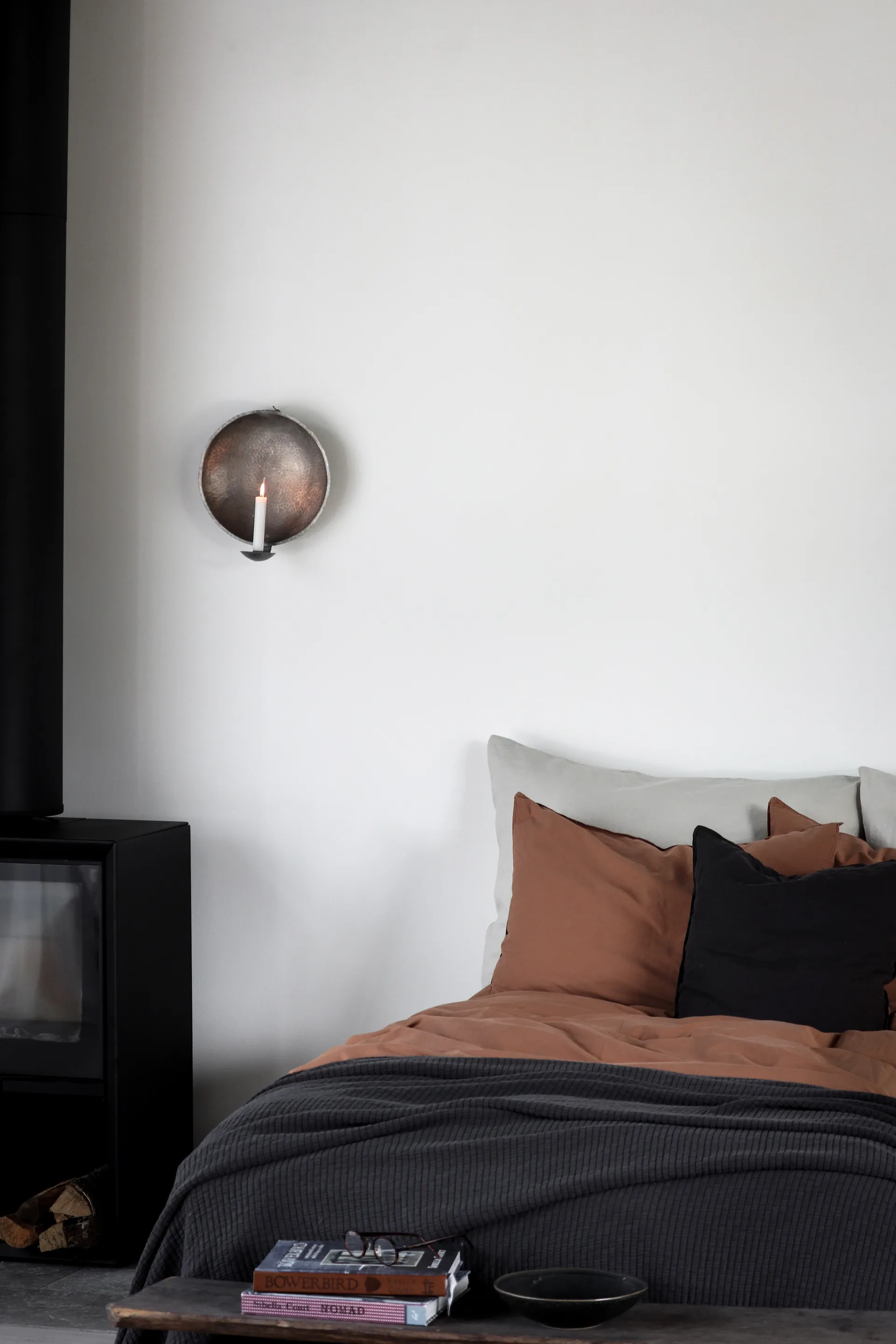 Brick 床罩 140x200 cm, Charcoal Tell Me More