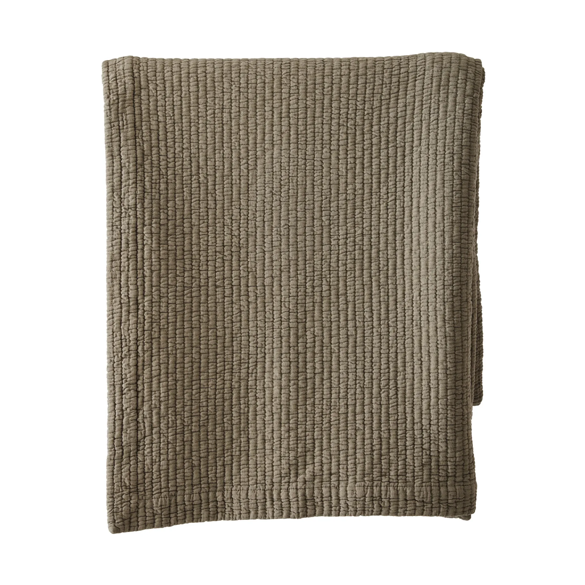 Brick 床罩 140x200 cm, 橄榄色 Tell Me More