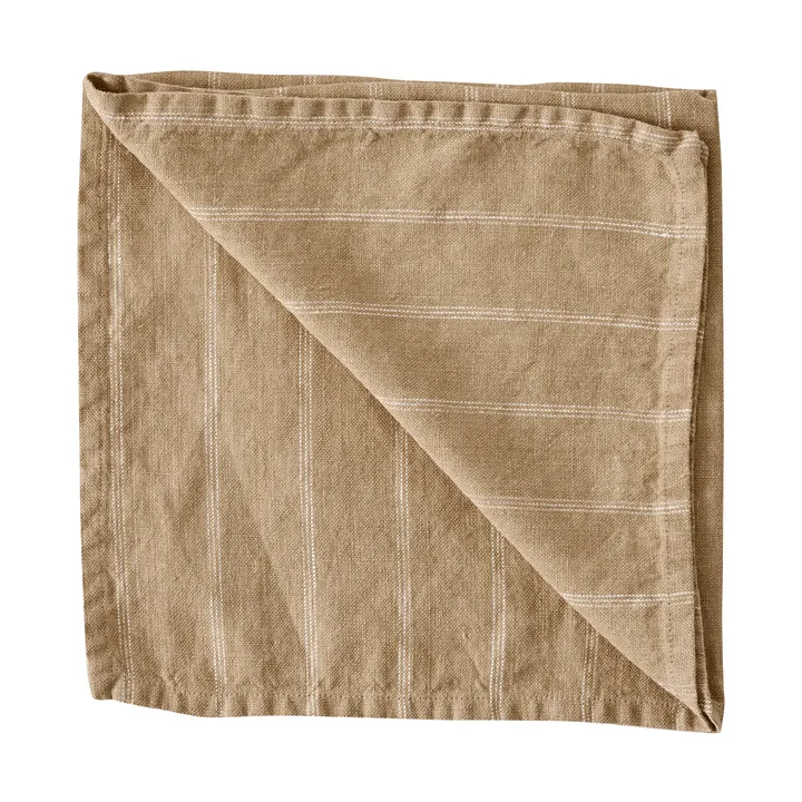 Dalia 织物餐巾 50x50cm - 暖黄色 - Tell Me More