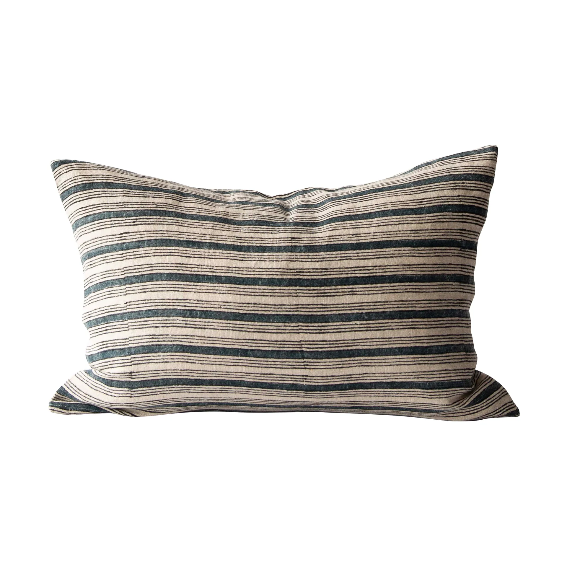 Dino 靠枕套 40x60 cm, Block print 藏青 Tell Me More