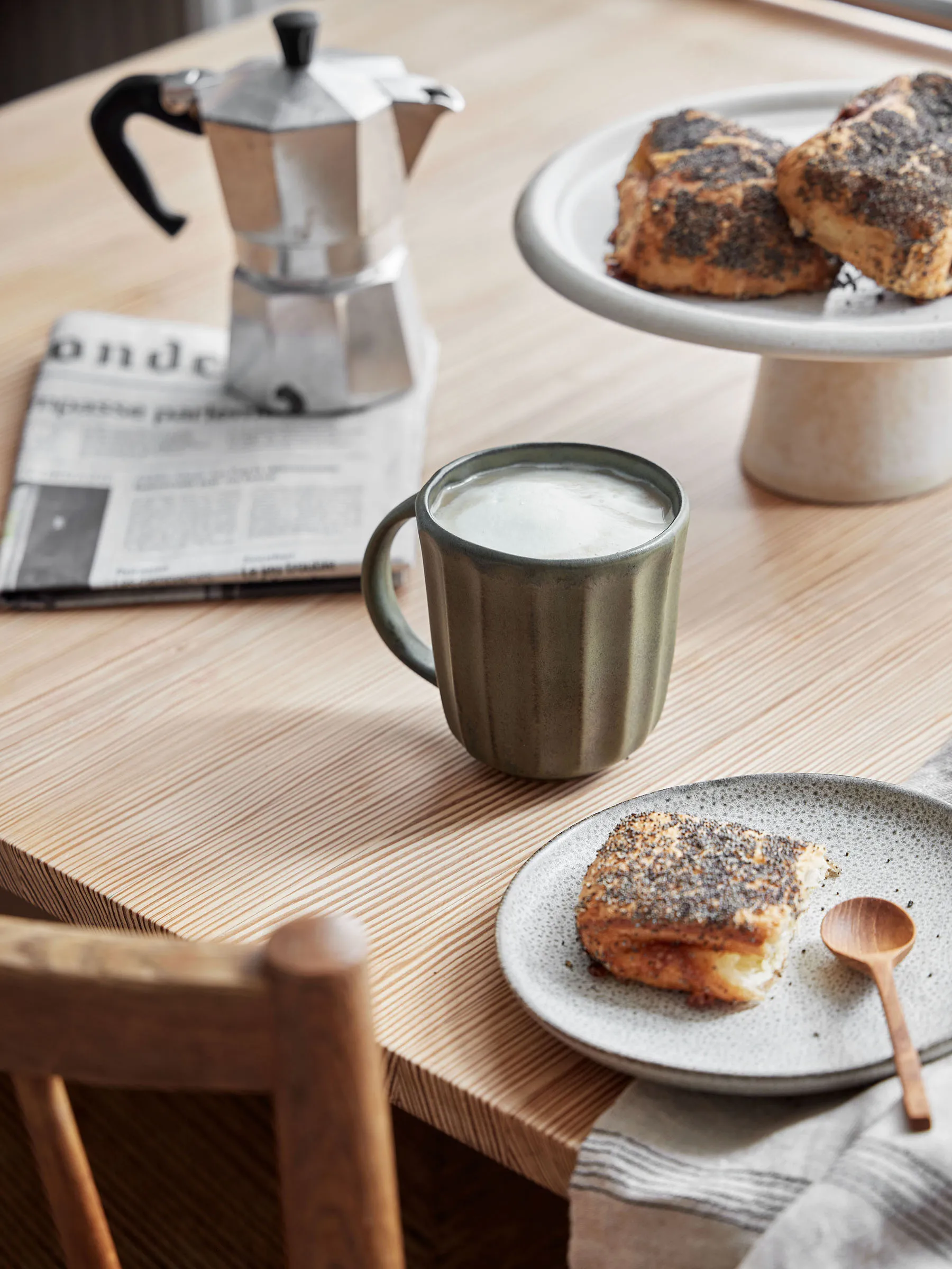 Elba 马克杯, 绿色 褐色, 35 cl Tell Me More