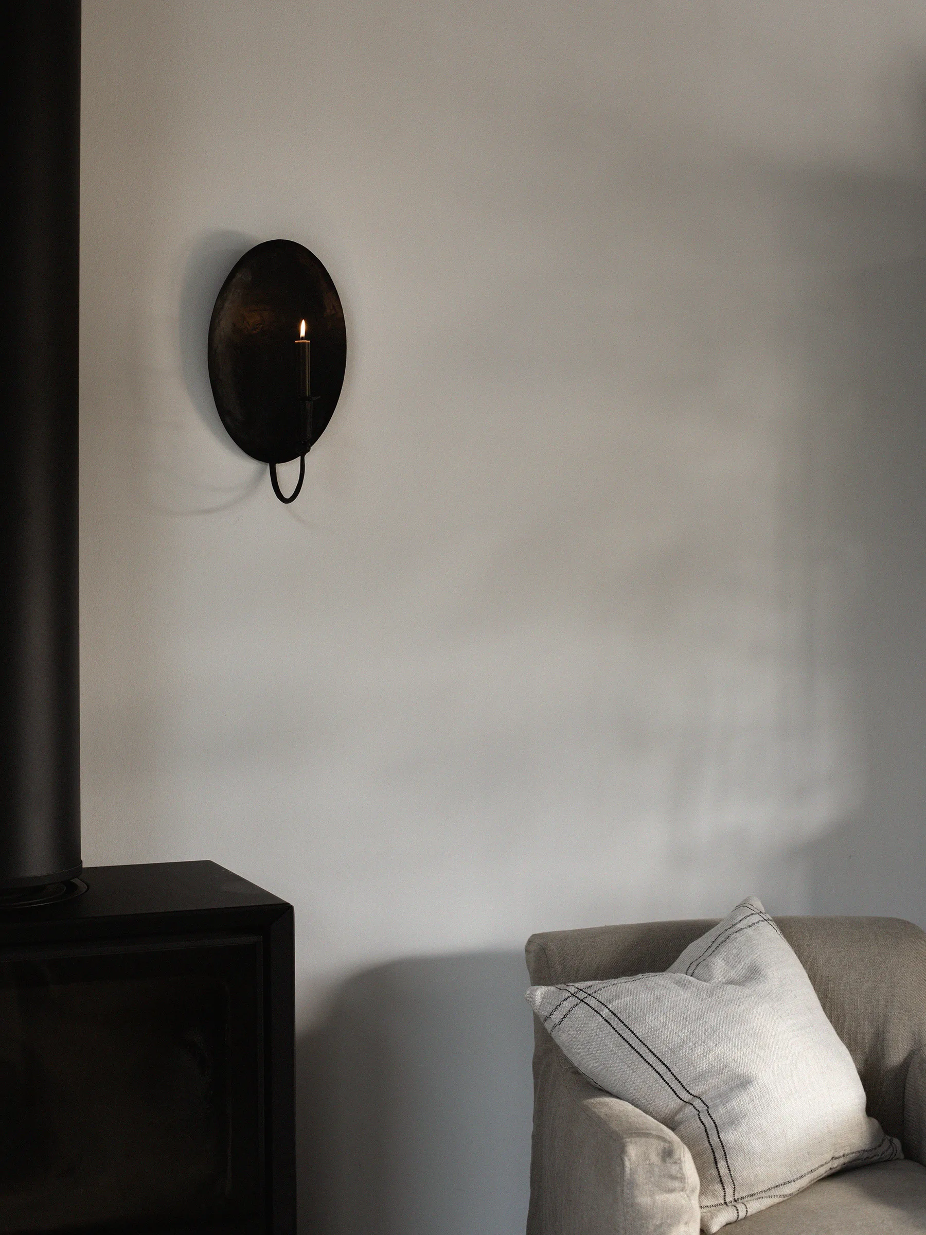 Elton 靠枕套 50x50 cm, 米色 Tell Me More