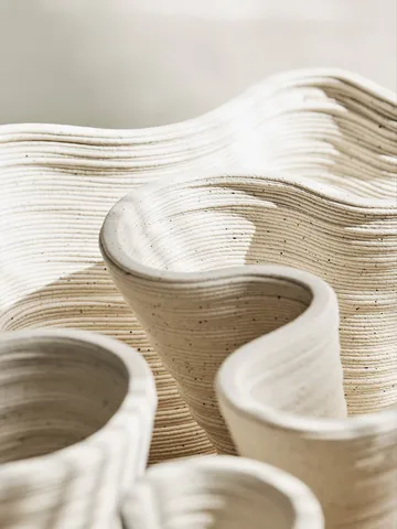 Fiordo 花瓶 大 - 米白色 - Tell Me More