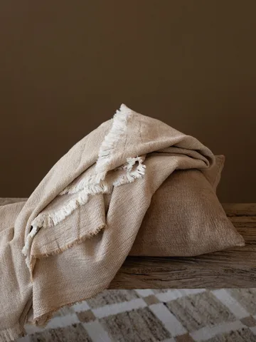 Florian 毯子 135x200 cm - 米色 - Tell Me More