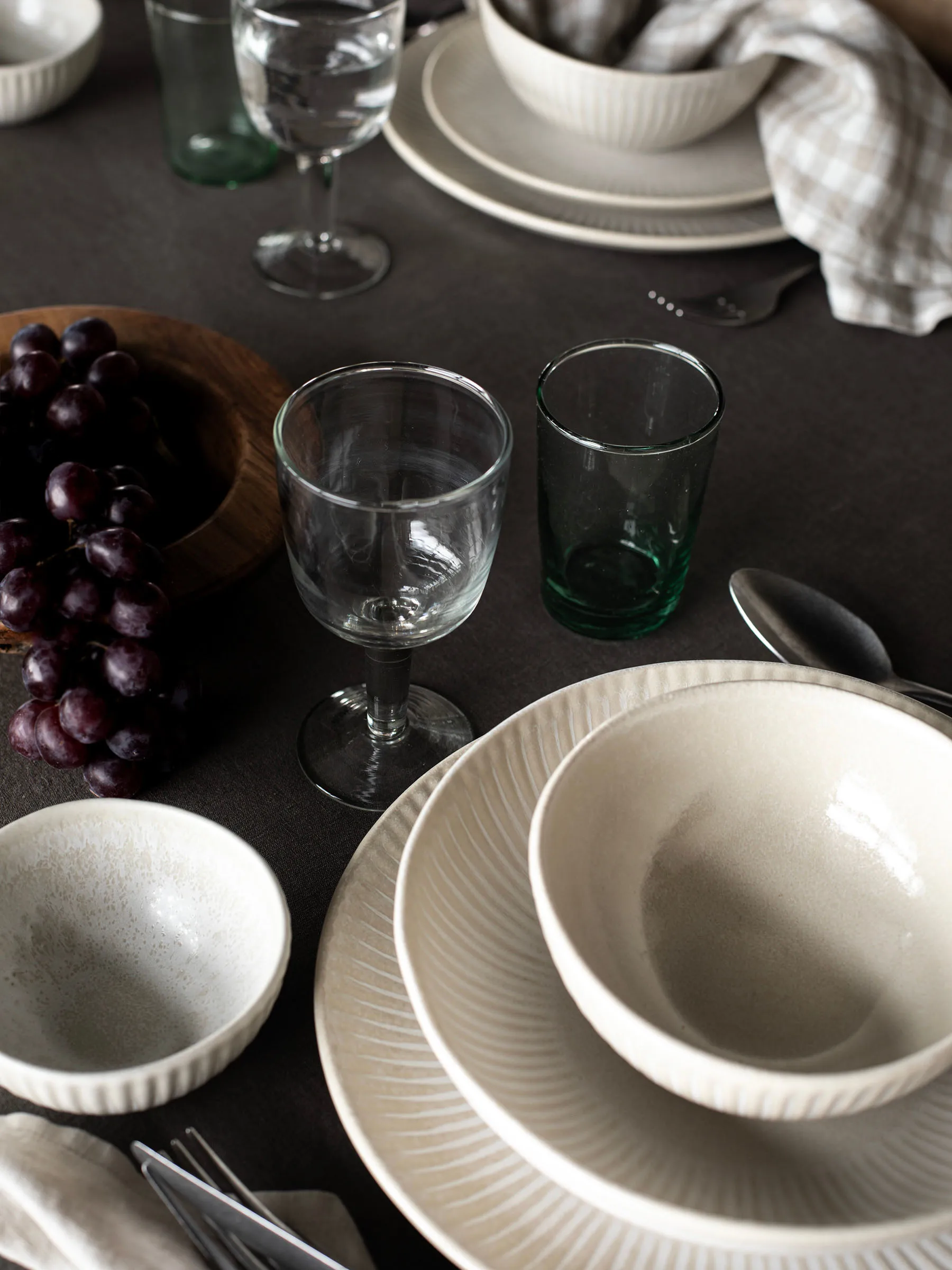 Granada 碗 小 Ø15.5 cm, 奶油色 白色的-米色 Tell Me More