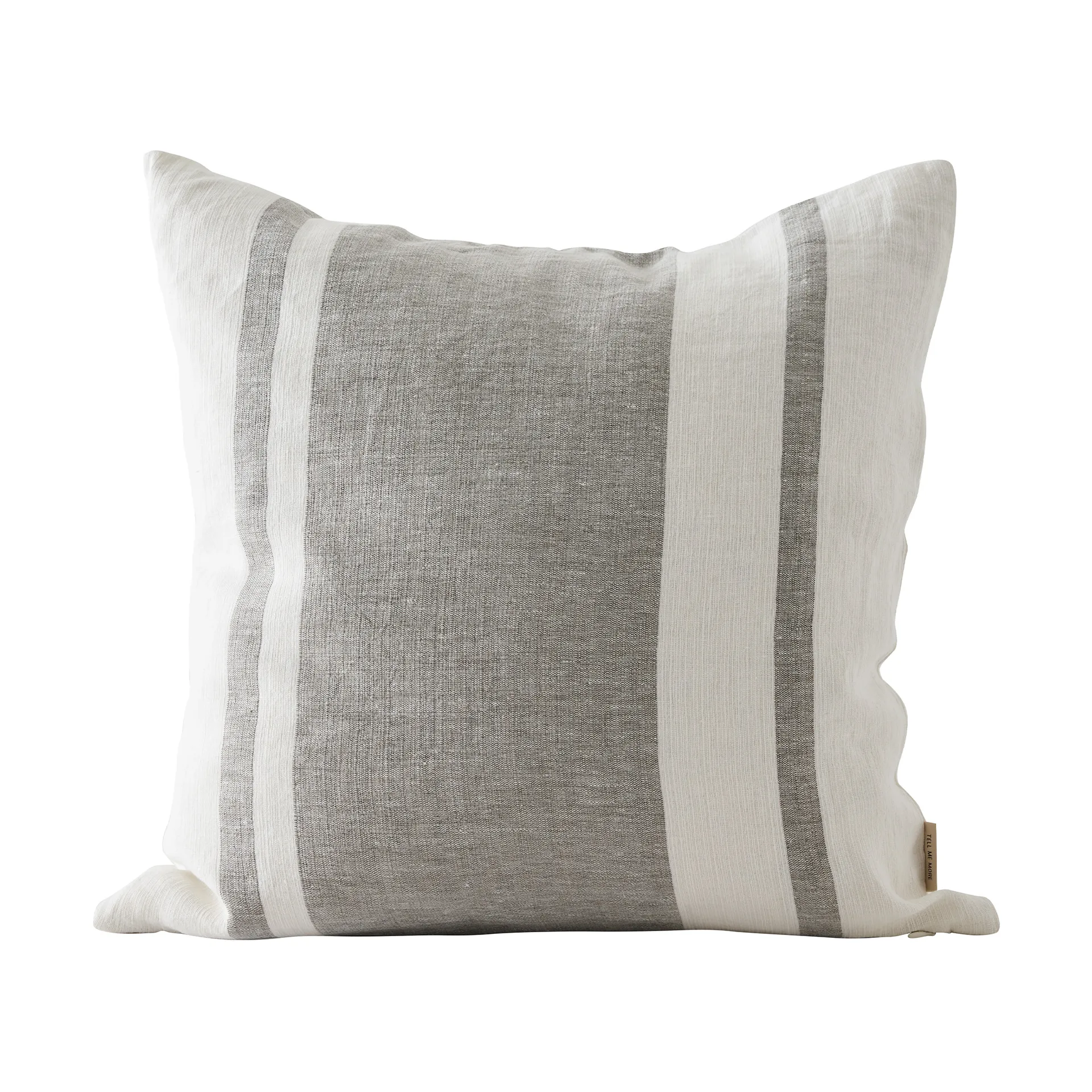 Jules 靠枕套, 绿色 stripe, 50x50 cm Tell Me More