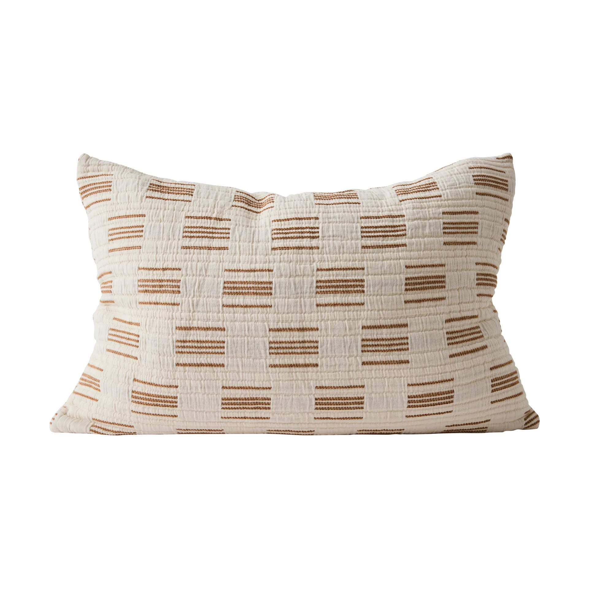 Julien 靠枕套 40x60 cm, 米白色-锈红色 红色 Tell Me More