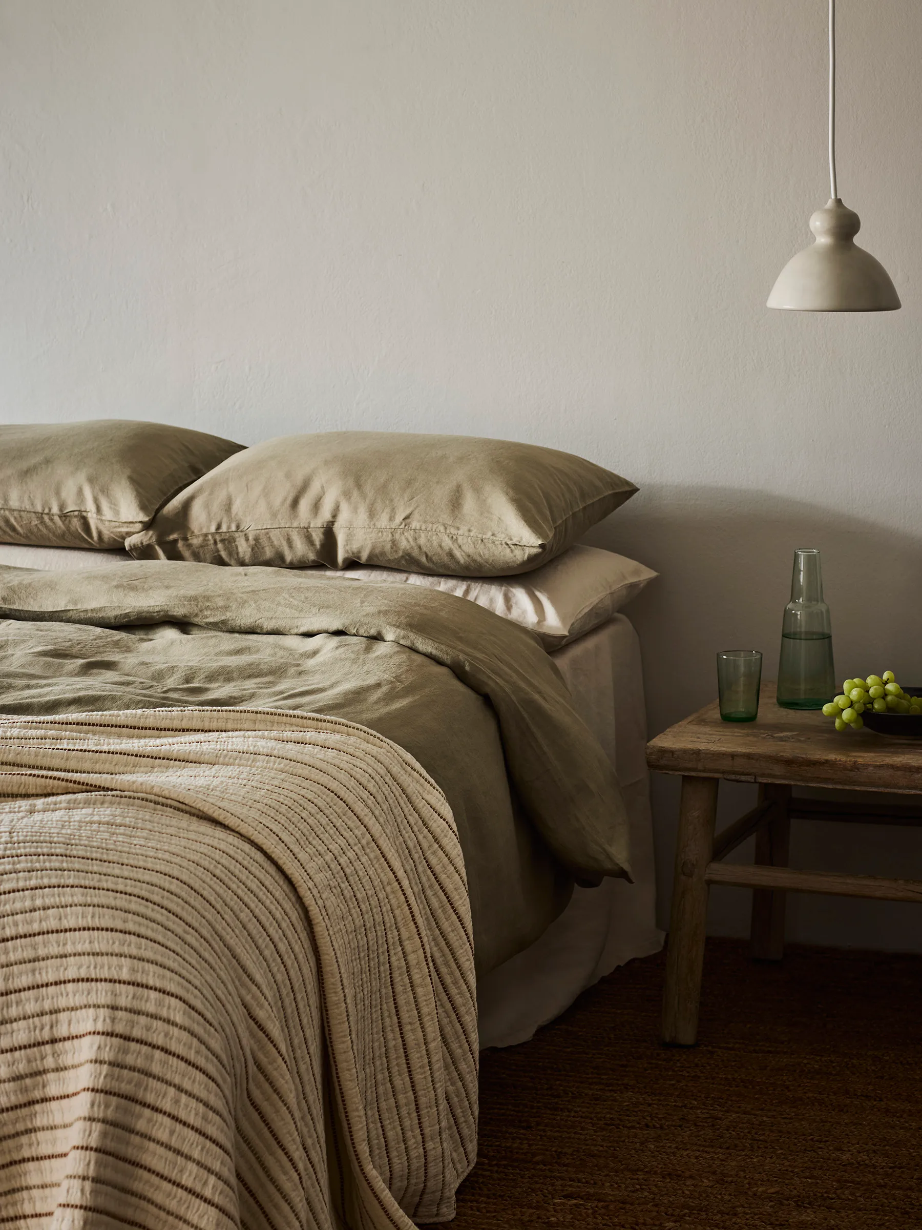 Lola 床罩 140x200 cm, 米白色 Tell Me More