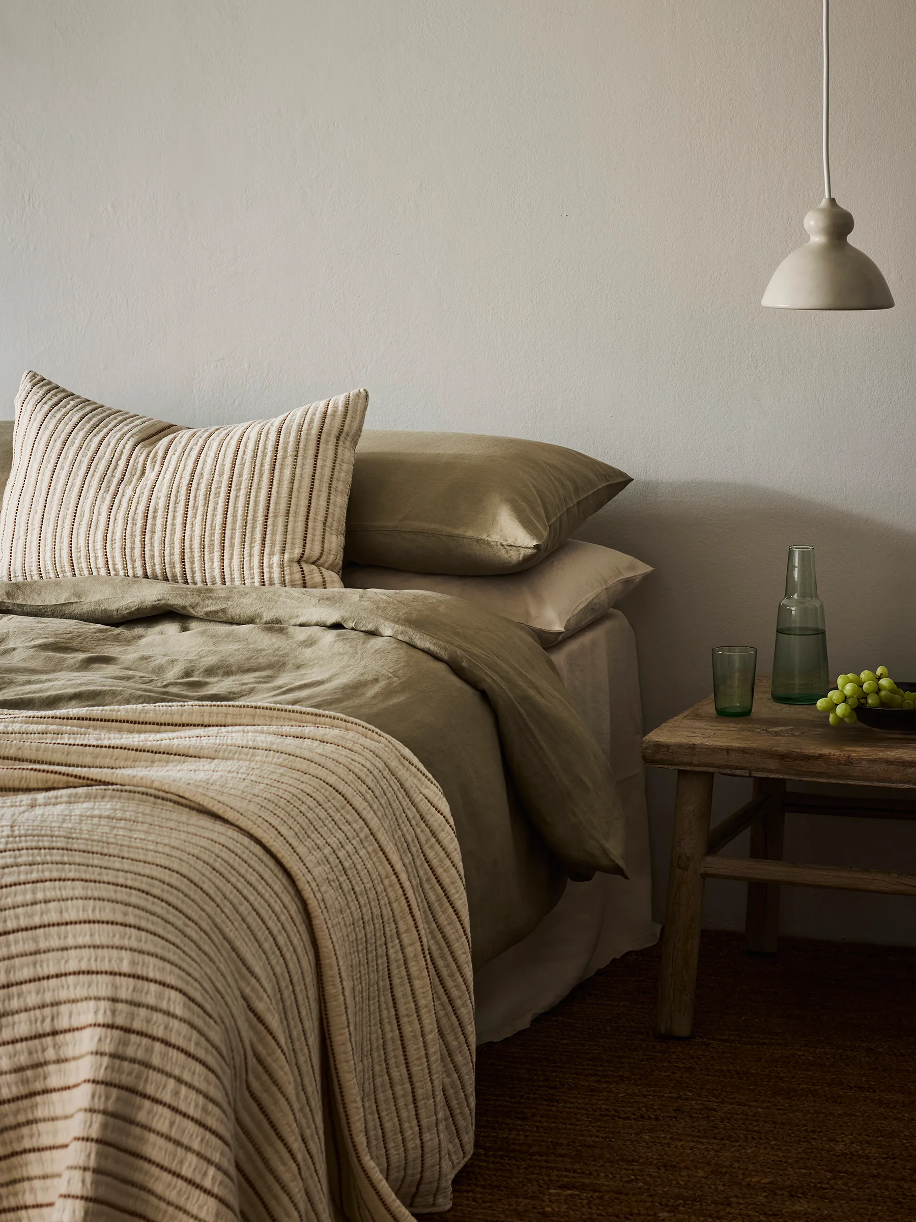 Lola 床罩 140x200 cm, 米白色 Tell Me More