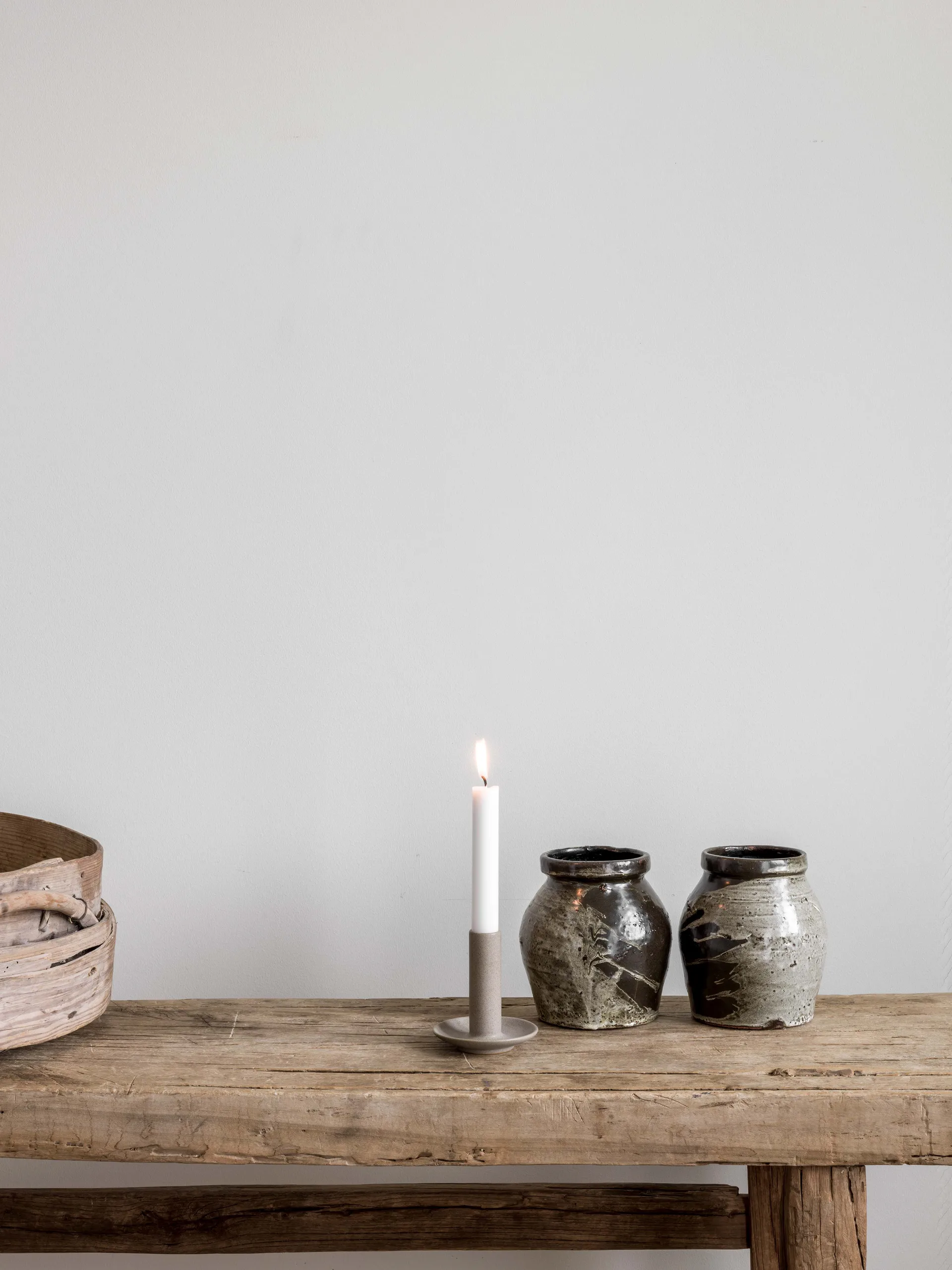 Lou 烛台, 沙色 Tell Me More