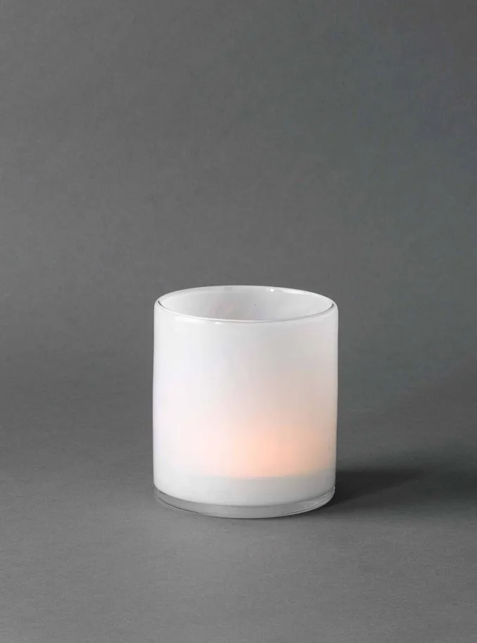 Lyric 烛台 M, 白色 Tell Me More