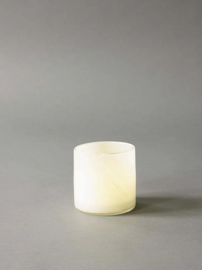 Lyric 烛台 S, linen (白色) Tell Me More