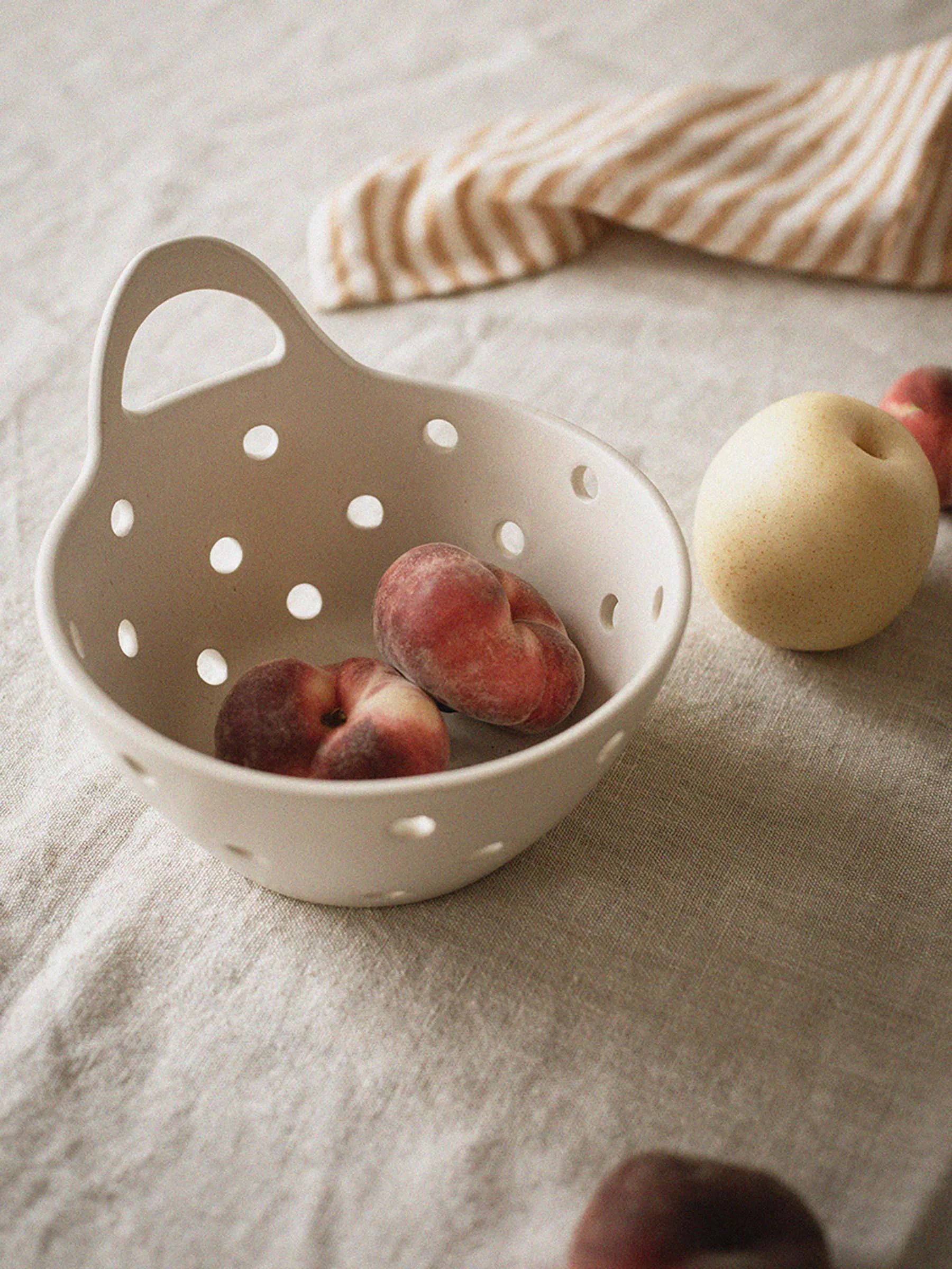 Palermo colander/sieve, 米白色 Tell Me More