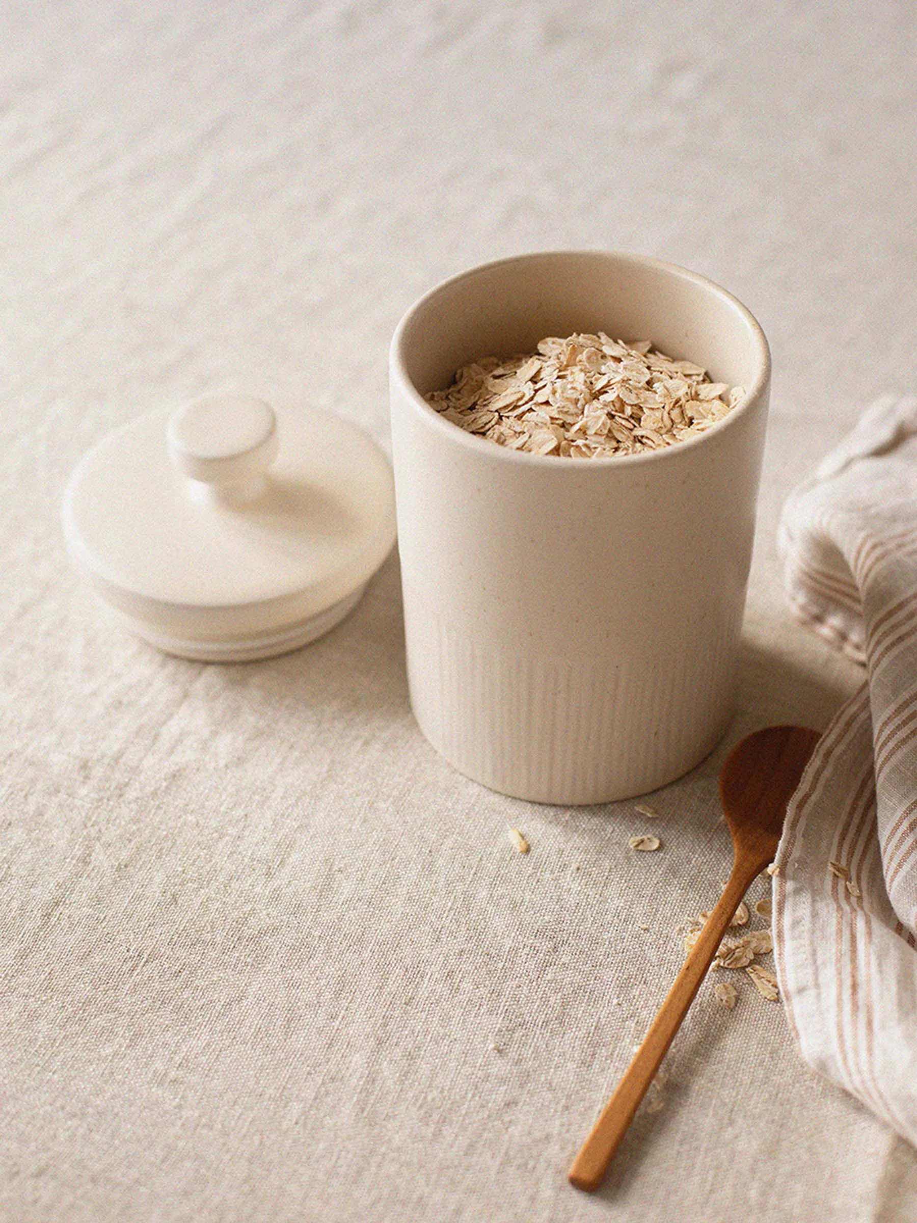 Palermo 罐子 （含盖子）, 米白色, medium 1.1 L Tell Me More