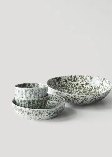 Rivoli 餐碗 Ø22.5cm - 绿色泼墨 - Tell Me More