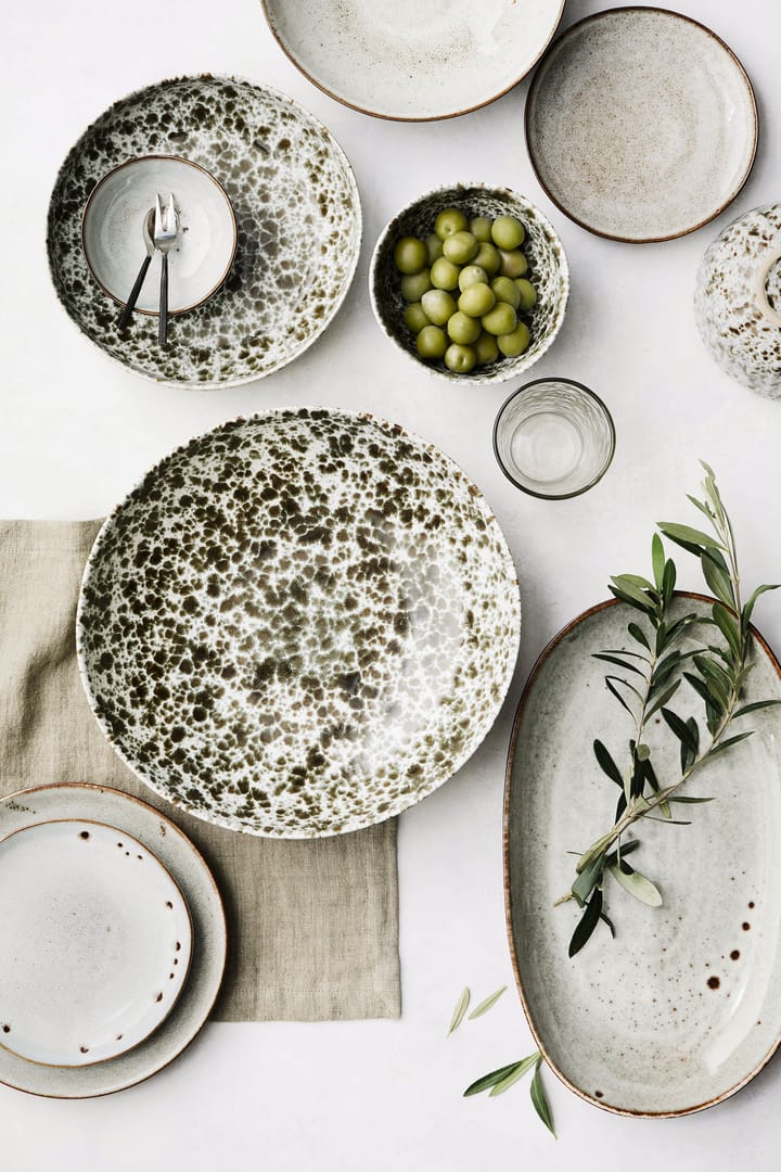 Rivoli salladsbowl medium Ø30 cm, 绿色 splatter Tell Me More