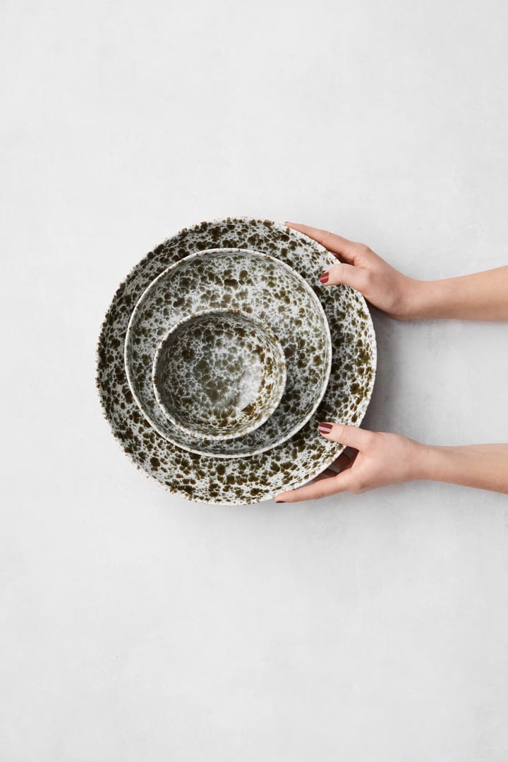 Rivoli salladsbowl medium Ø30 cm, 绿色 splatter Tell Me More