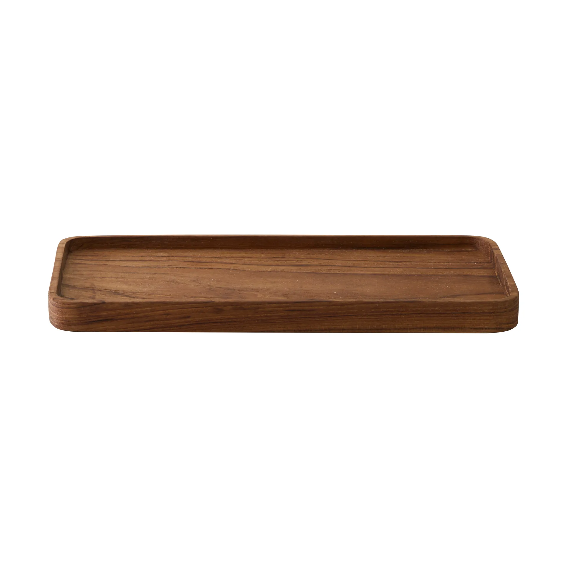 Teak serving 托盘 12.5x27.5 cm, 褐色 Tell Me More