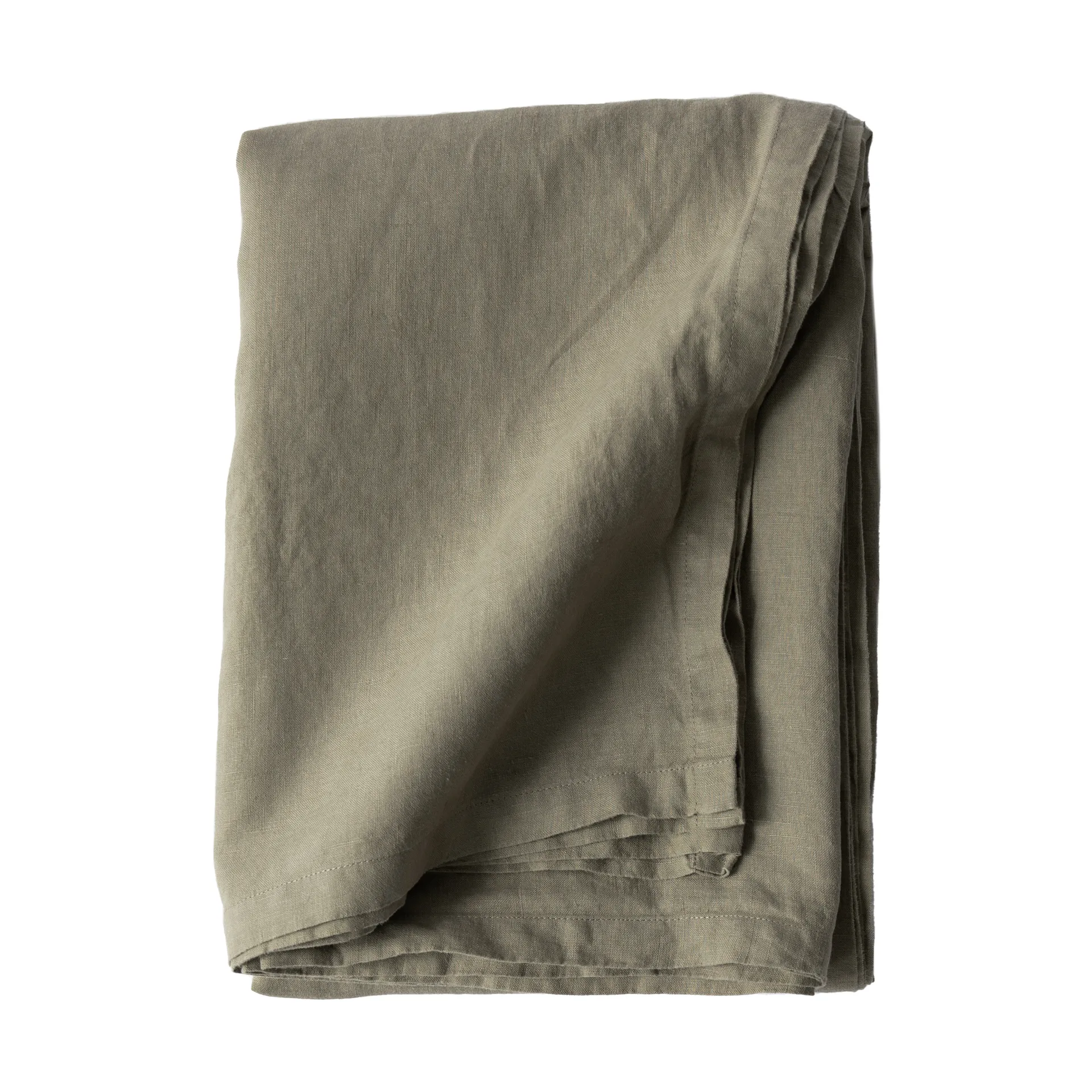 Tell Me More 桌布 145x270 cm, 橄榄色 Tell Me More