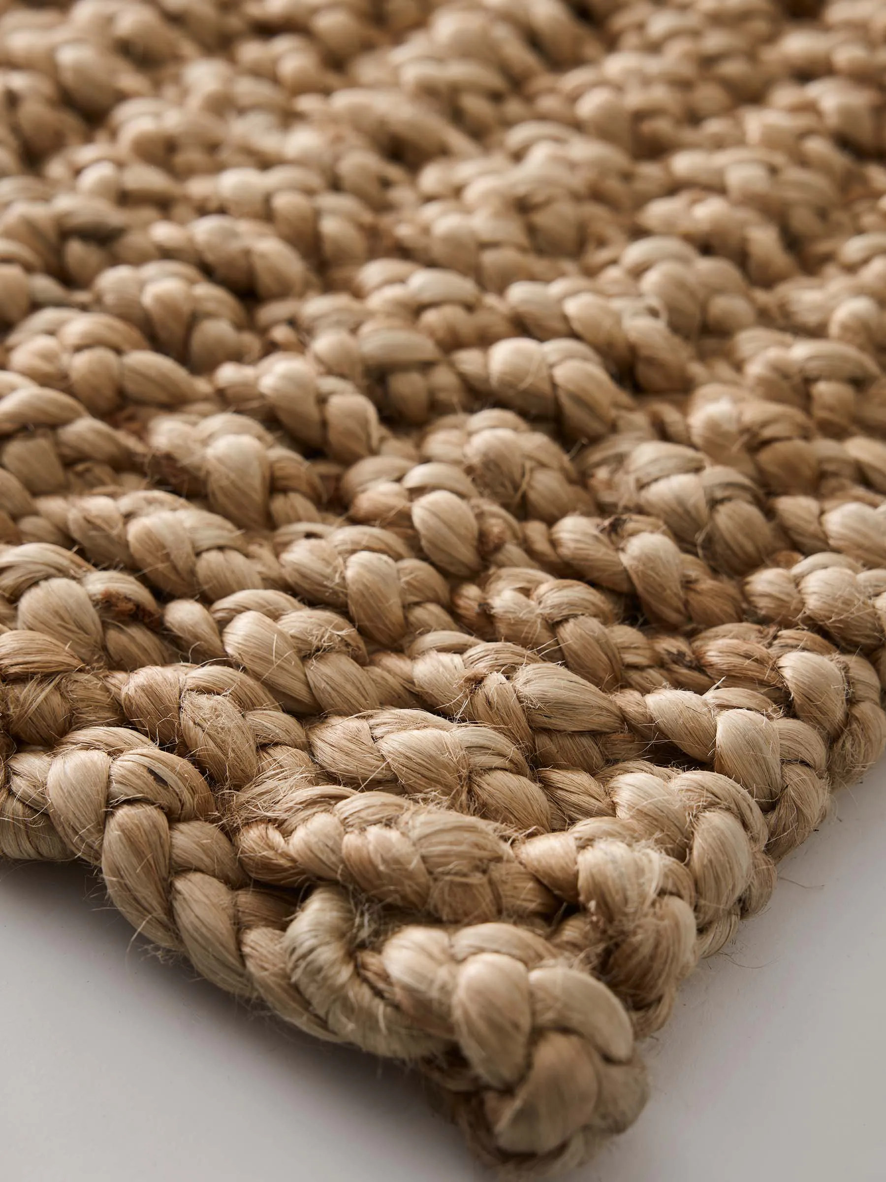 Tell Me More Braided jute 门垫 45x75 cm, 原色/自然色 Tell Me More