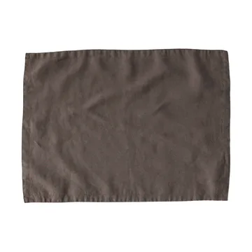 Tell Me More 餐垫 linen 35x50 cm - 灰褐色 - Tell Me More