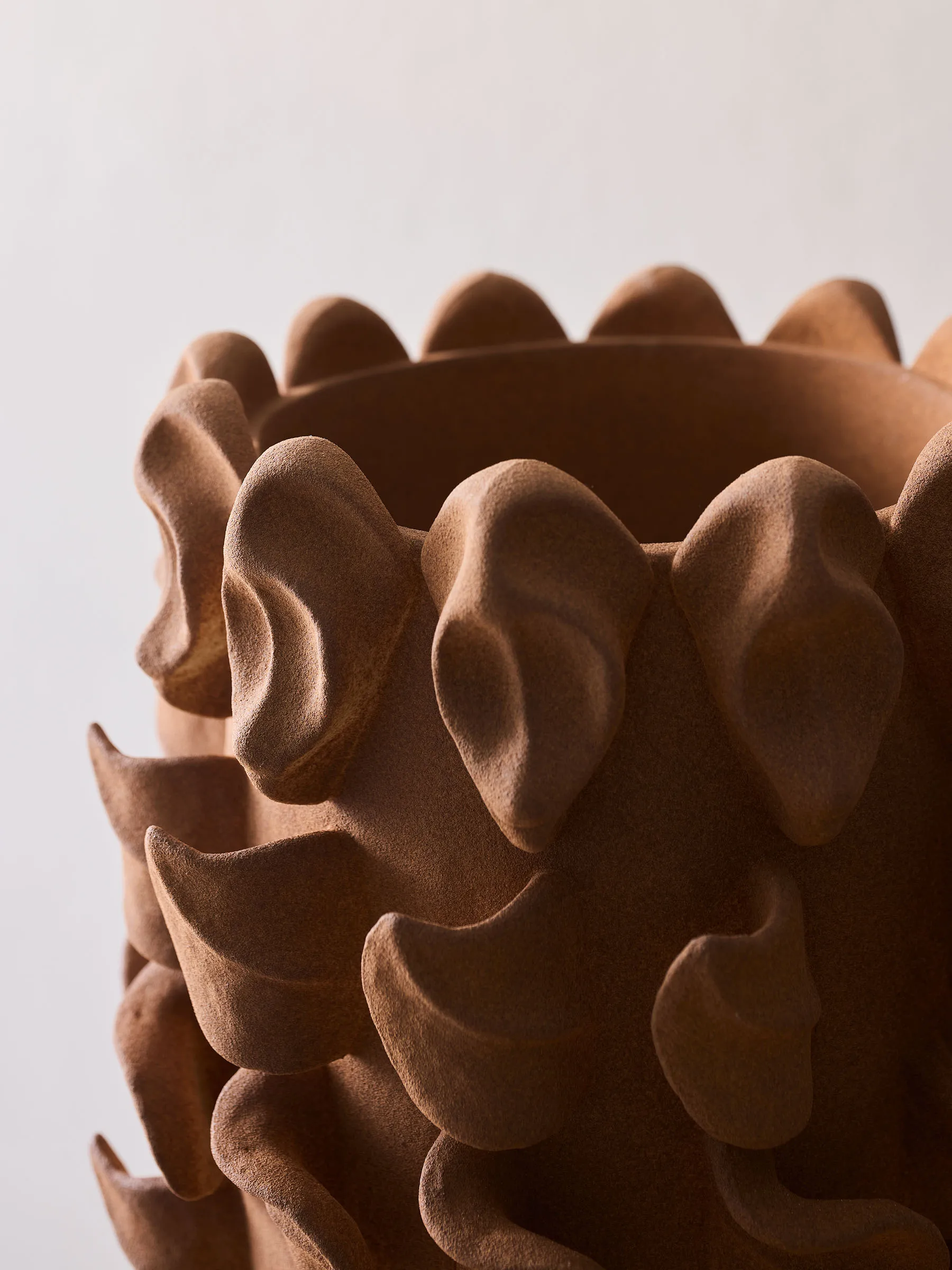 Terra 花瓶 大, 褐色 Tell Me More