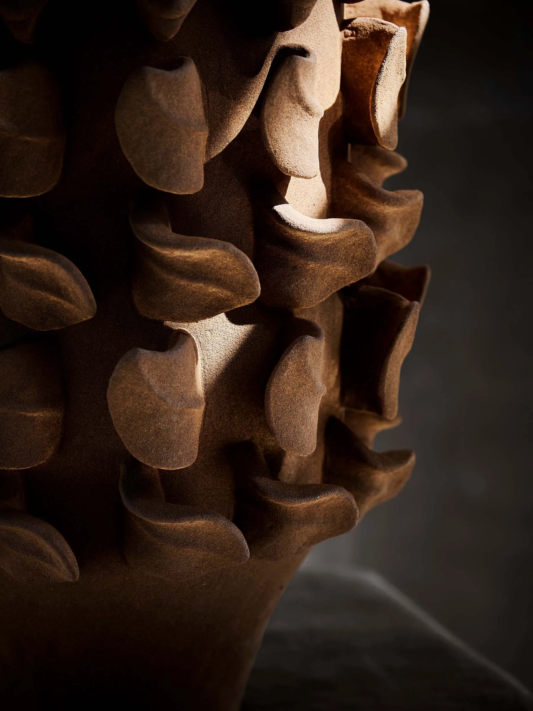 Terra 花瓶 大, 褐色 Tell Me More