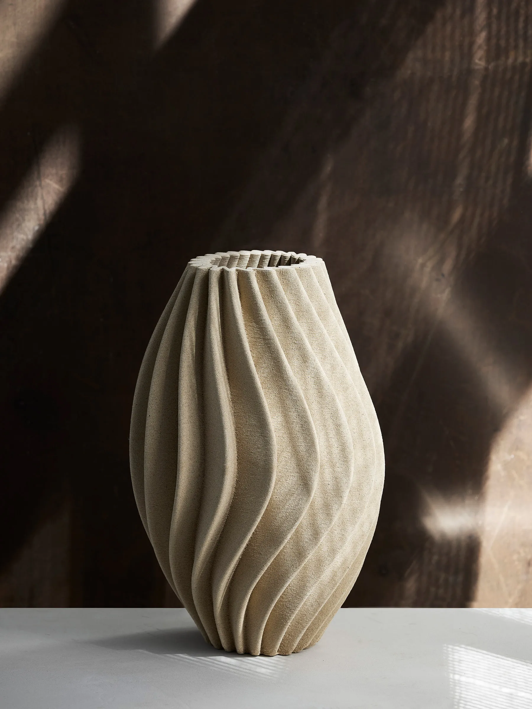 Vento 花瓶, 沙色_小号32cm Tell Me More