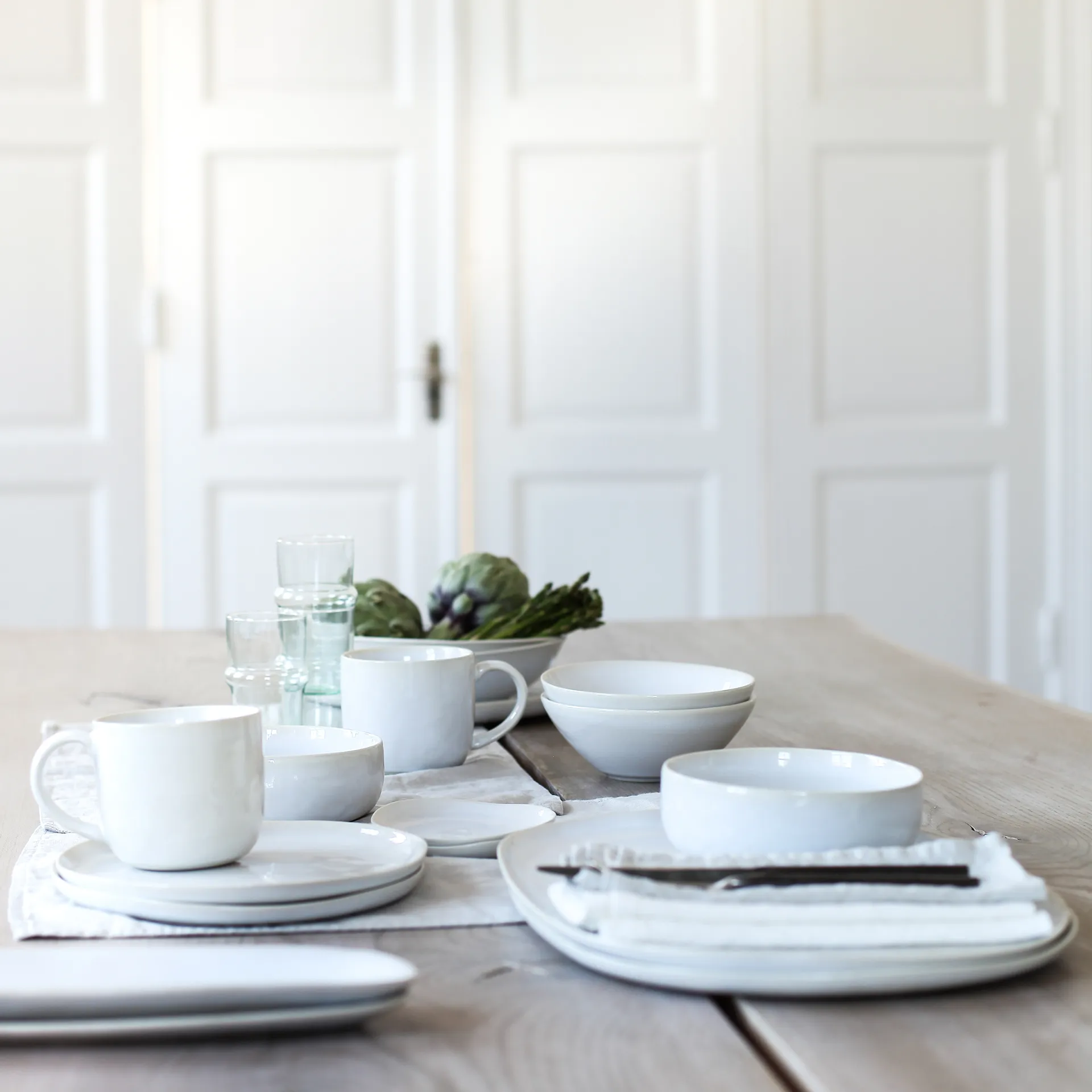 Vince 盘子 22 cm, 白色 Tell Me More