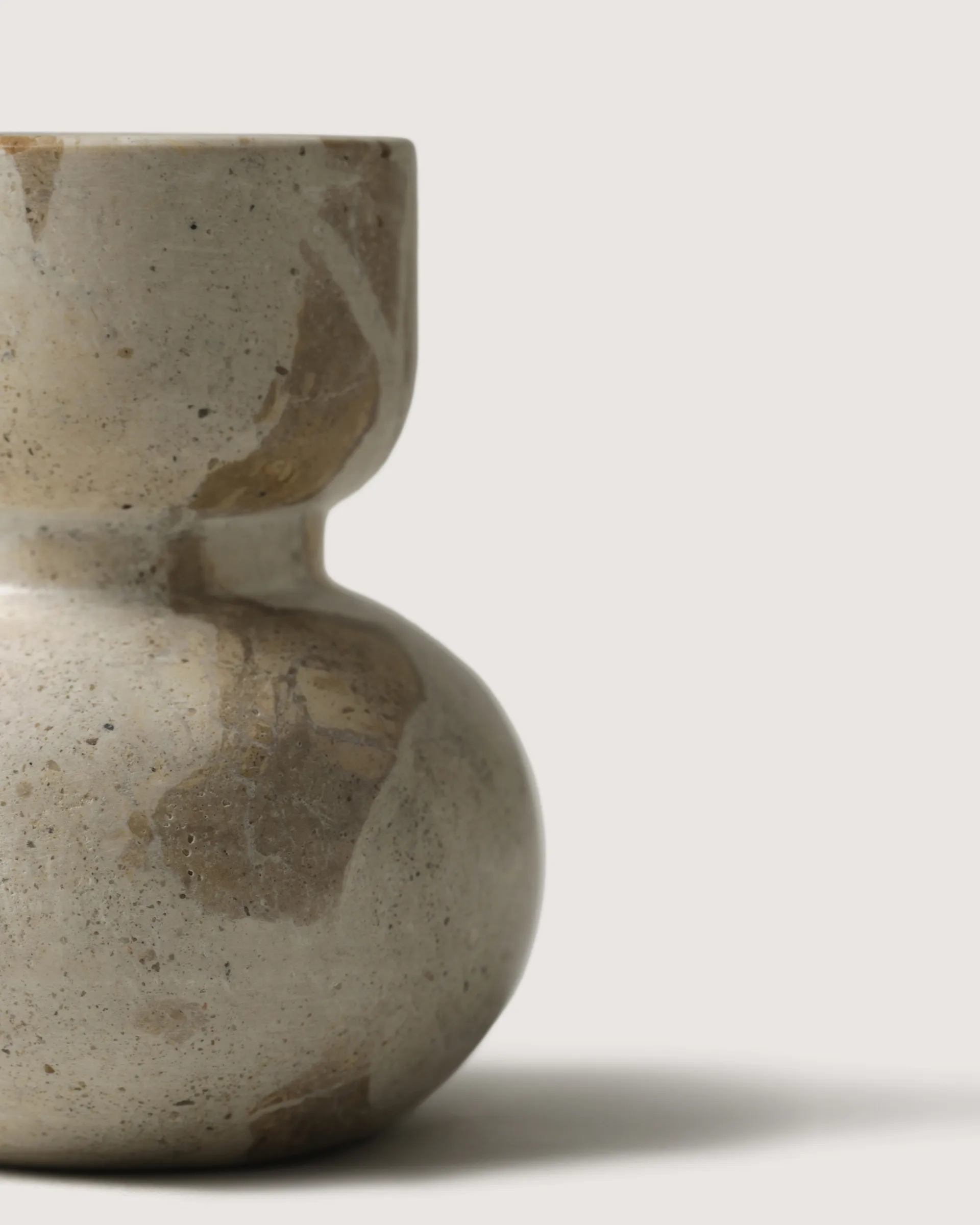 Asker 烛台 10 cm, 米色 Tinted