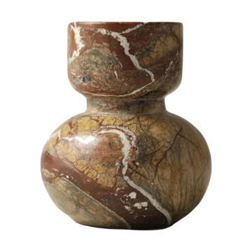 Asker 烛台 10 cm - 红色 - Tinted