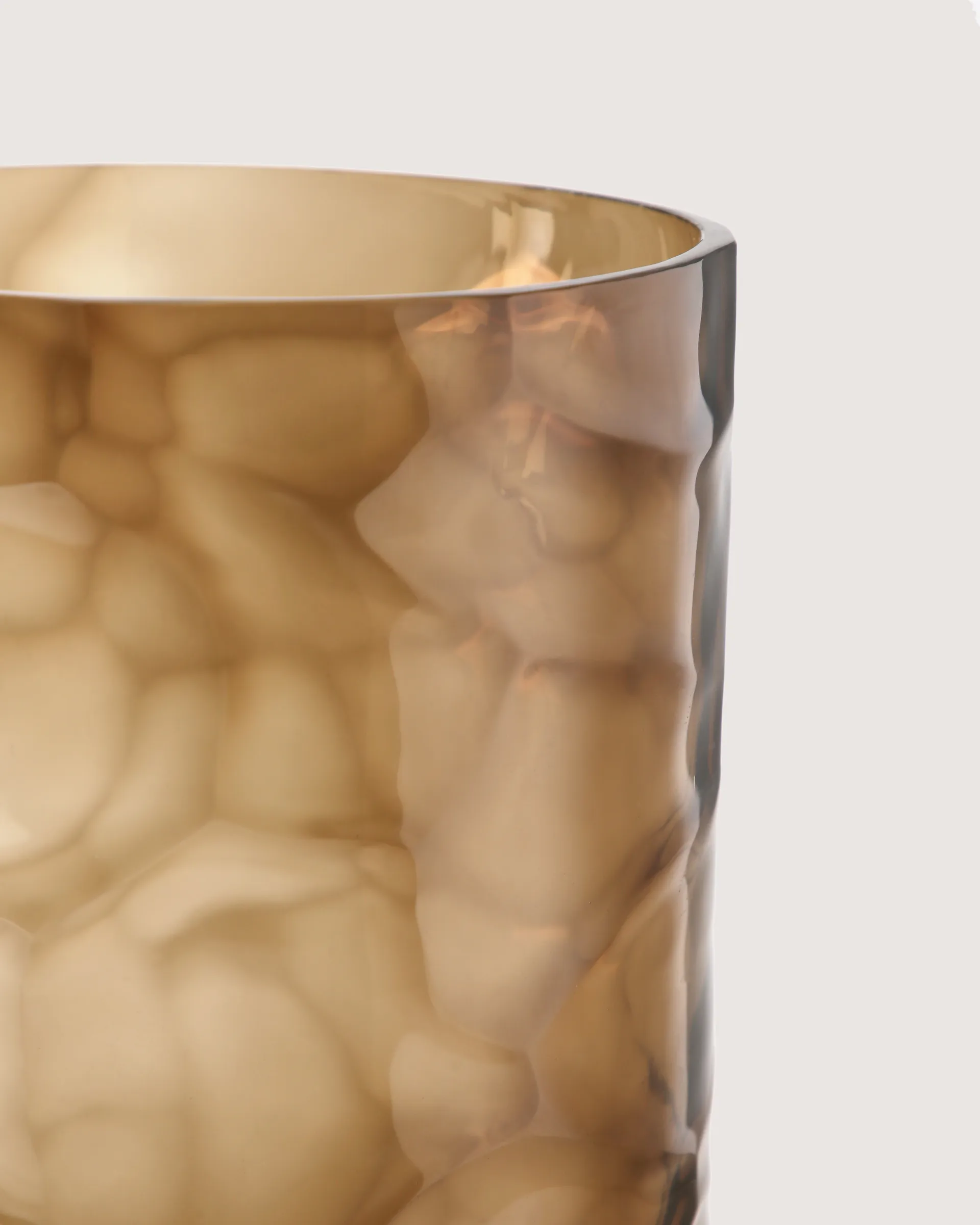 Aurell 花瓶 Ø20x32 cm, 褐色 Tinted