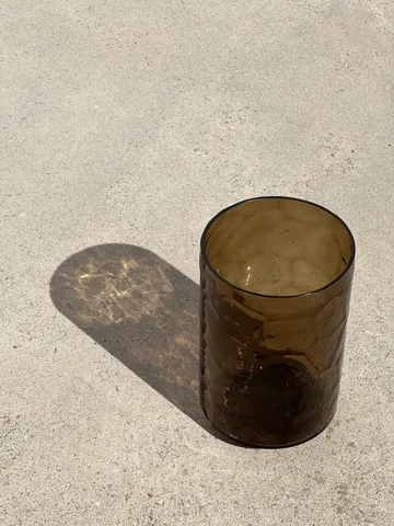 Aurell 花瓶 Ø20x32 cm - 褐色 - Tinted