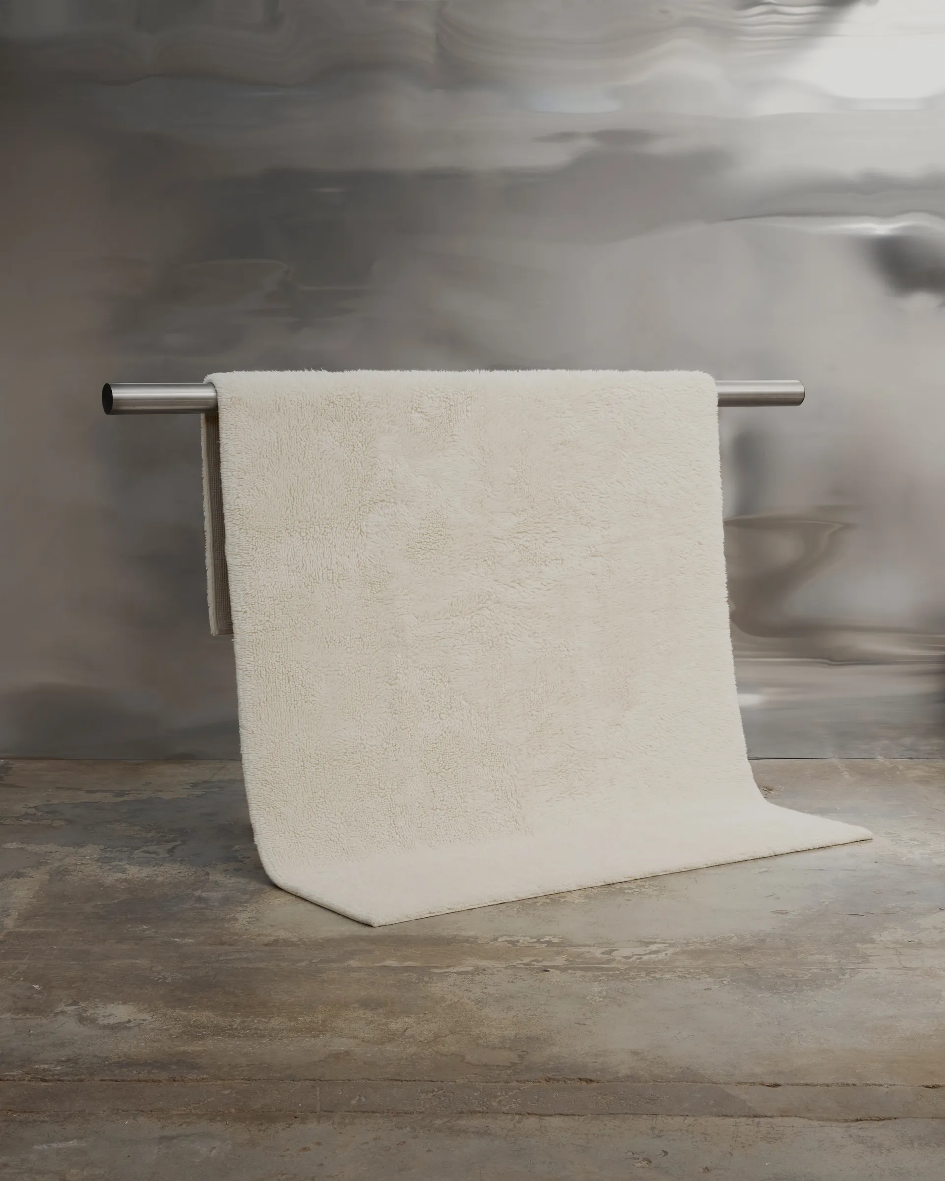 Bergius 羊毛 地毯 250x350 cm, 米白色 Tinted