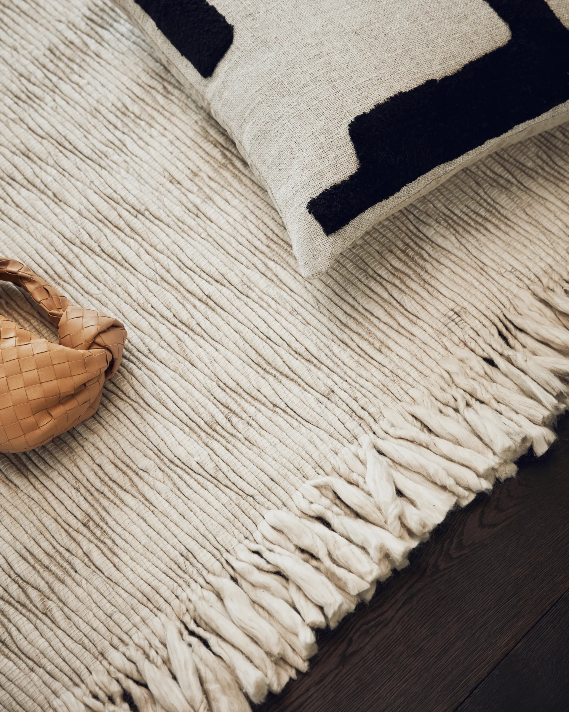 Fagerlund 羊毛 地毯 170x240 cm, 米色-米白色 Tinted