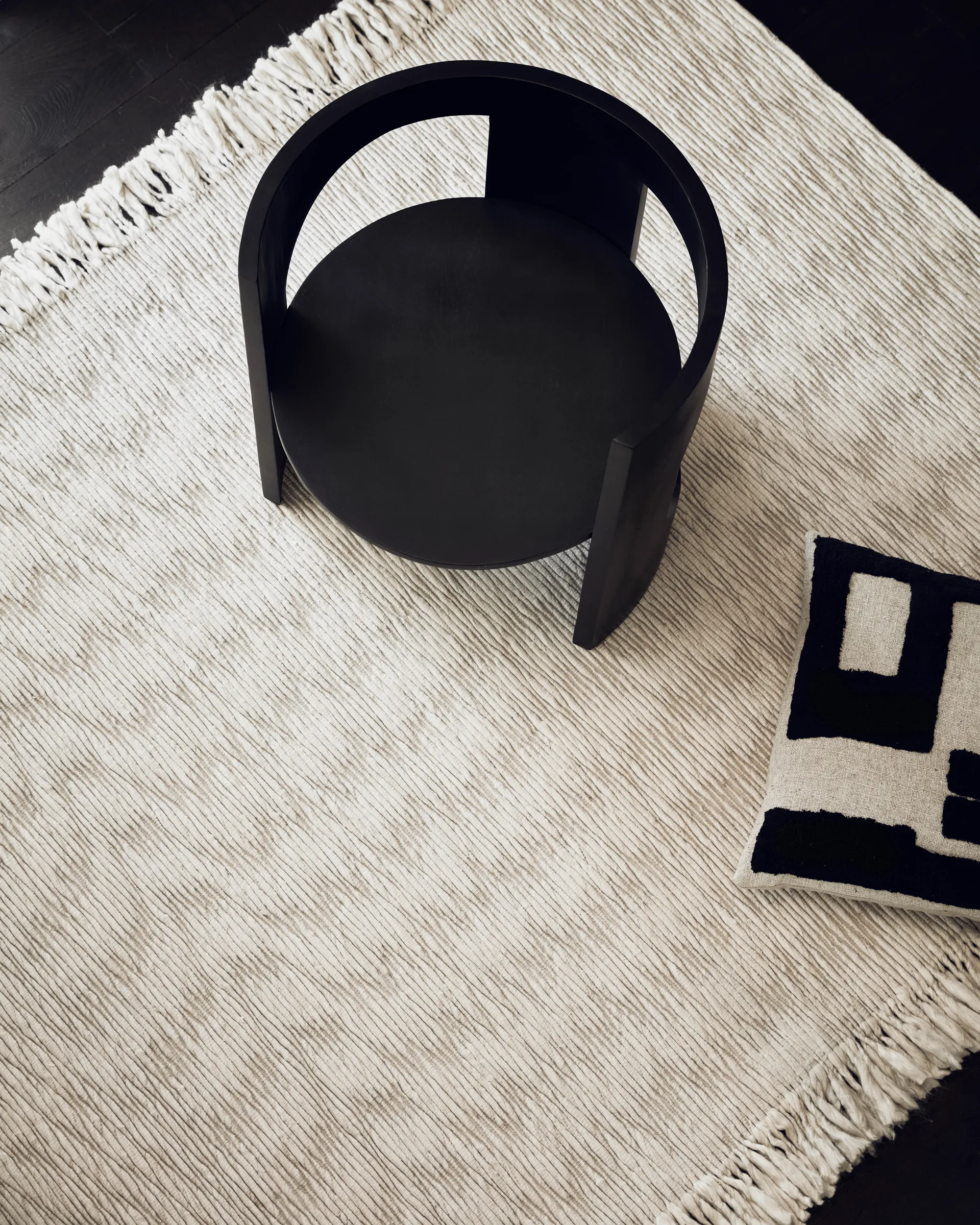 Fagerlund 羊毛 地毯 170x240 cm, 米色-米白色 Tinted