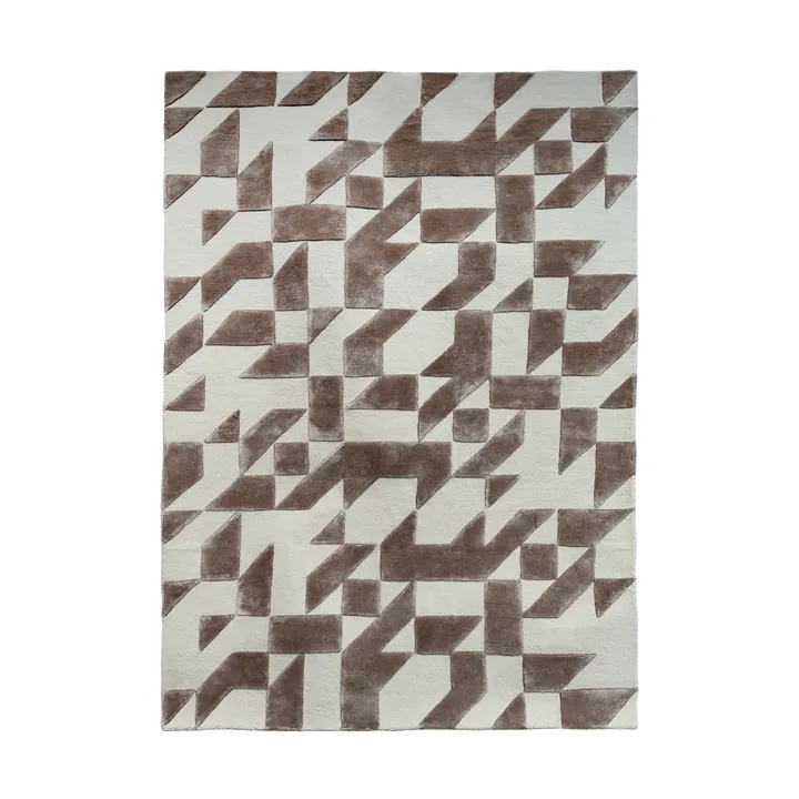 Franzen 北欧风格地毯170x240cm - 米色配米白色 - Tinted